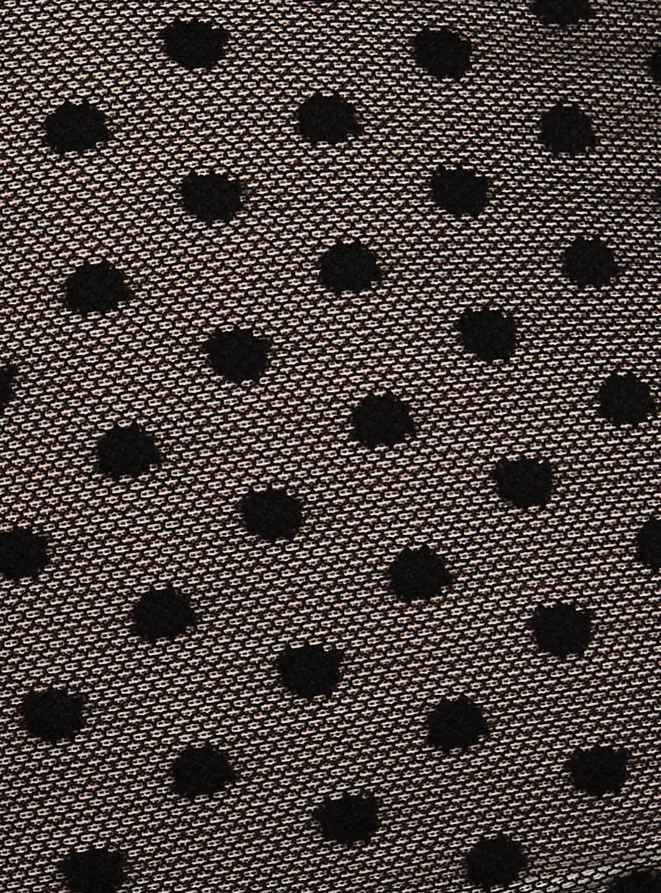 Black Mixed Pattern Cheeky Panty, RICH BLACK, alternate