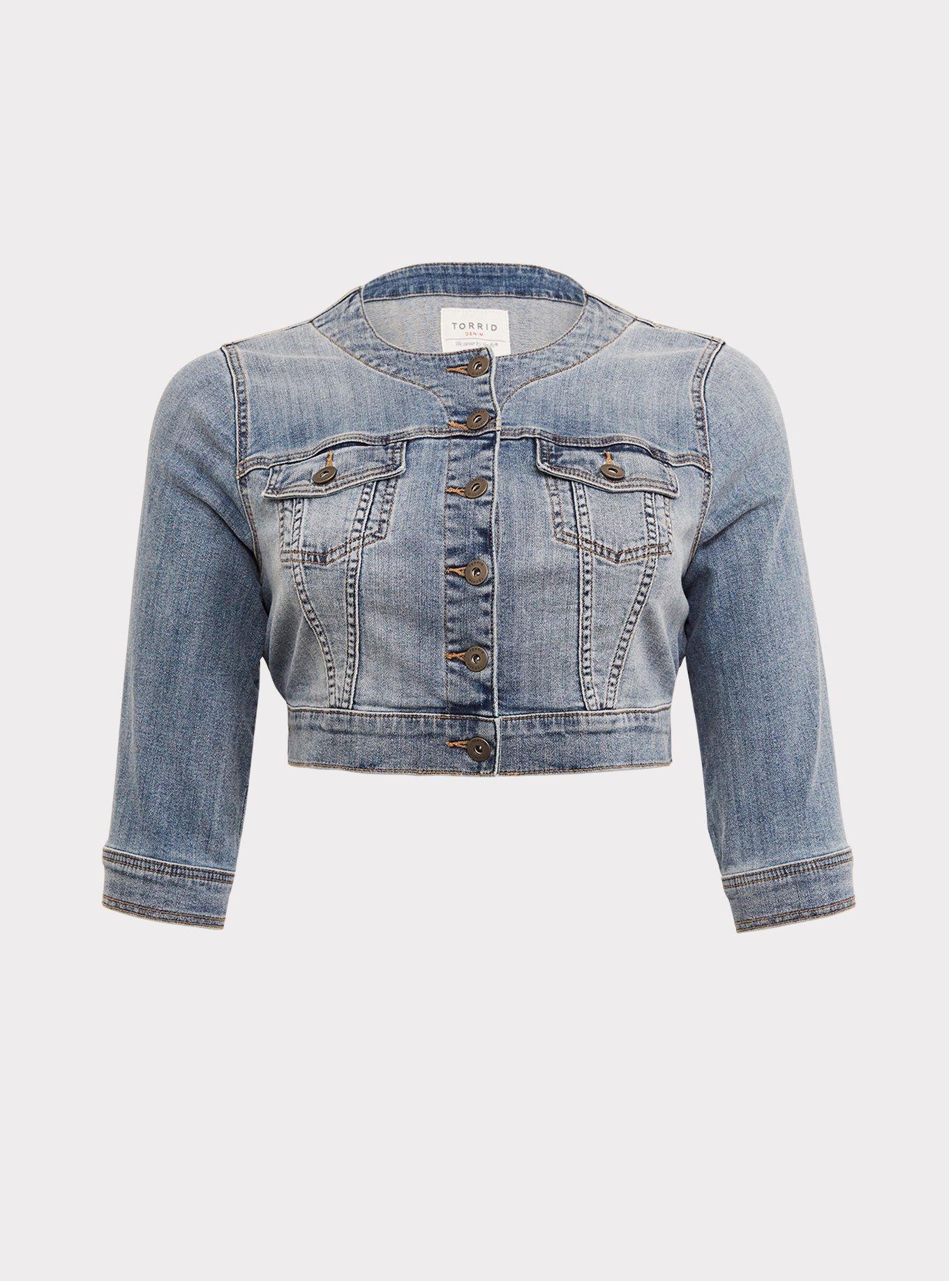 Tie-Front Jean Shirt Jacket – Spanx