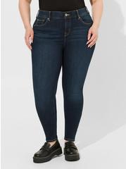 Bombshell Skinny Premium Stretch High-Rise Jean, CANARY WHARF, alternate