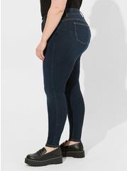 Bombshell Skinny Premium Stretch High-Rise Jean, CANARY WHARF, alternate