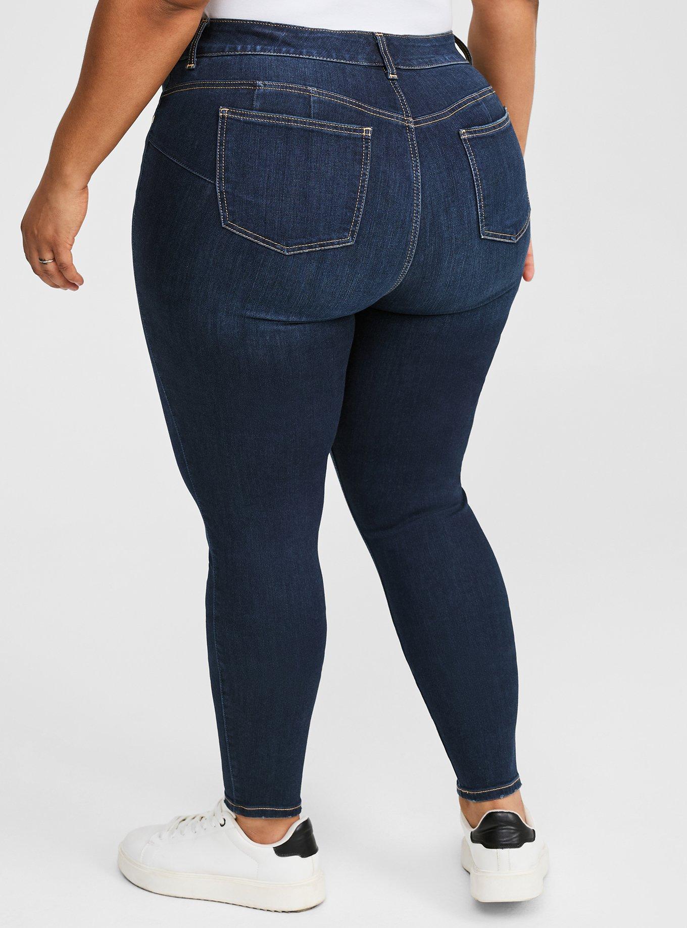 Plus Size - Bombshell Skinny Premium Stretch High-Rise Jean - Torrid