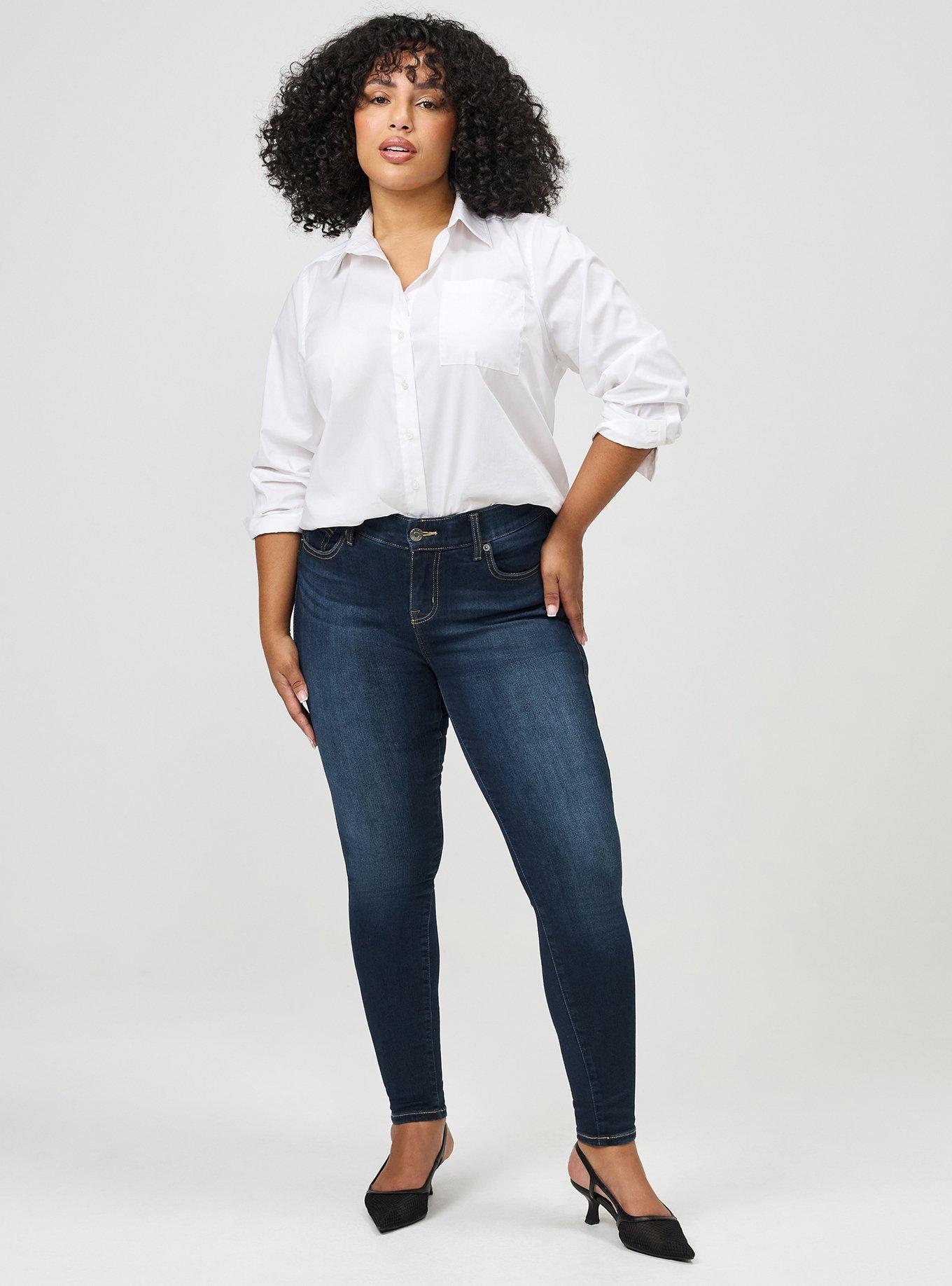 Bombshell High-Rise Skinny Jean, CANARY WHARF, alternate