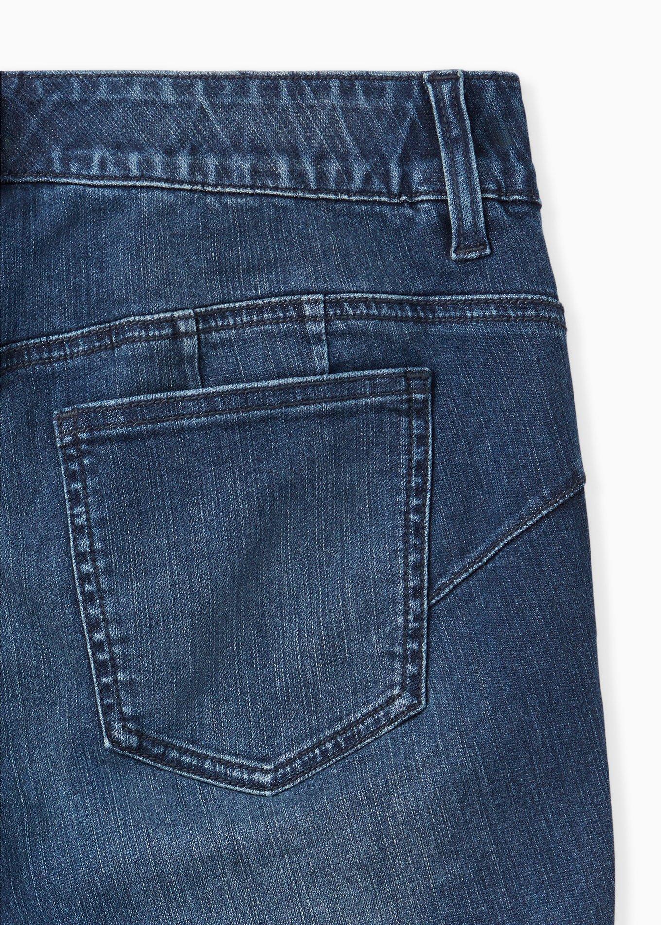 Bombshell High-Rise Skinny Jean, LACE UP THAMES, alternate