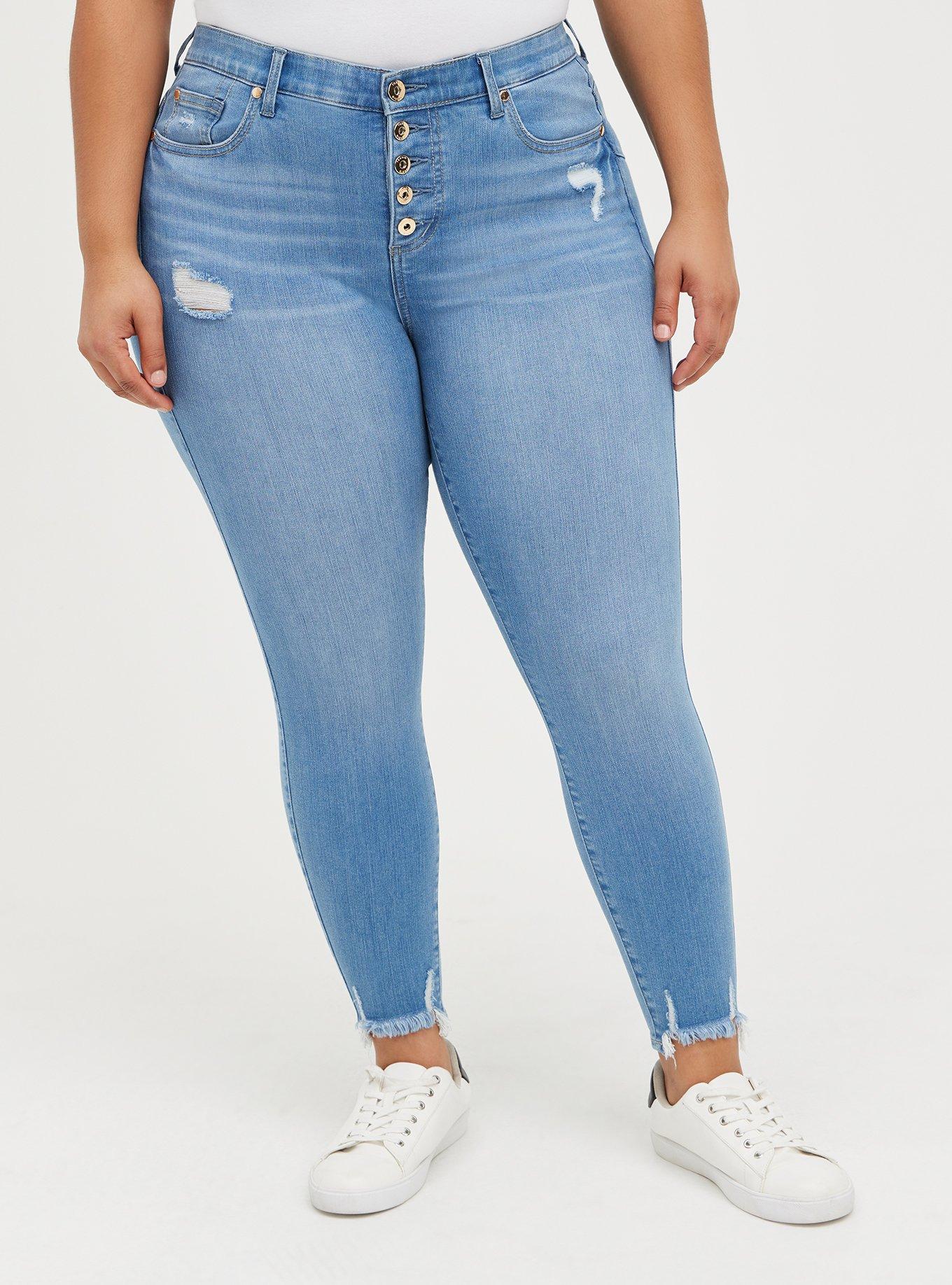 Plus Size - Capri Jegging Skinny Super Stretch High-Rise Jean - Torrid