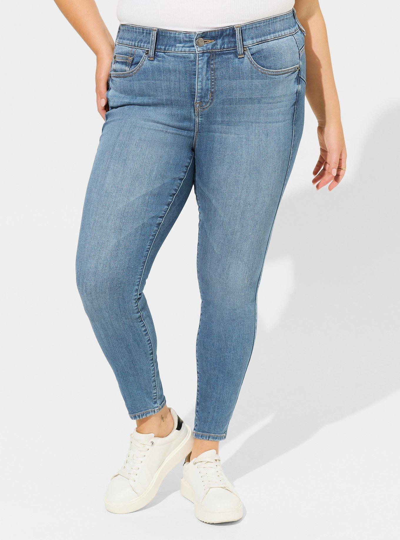 Plus Size - Bombshell Skinny Premium Stretch High-Rise Jean - Torrid