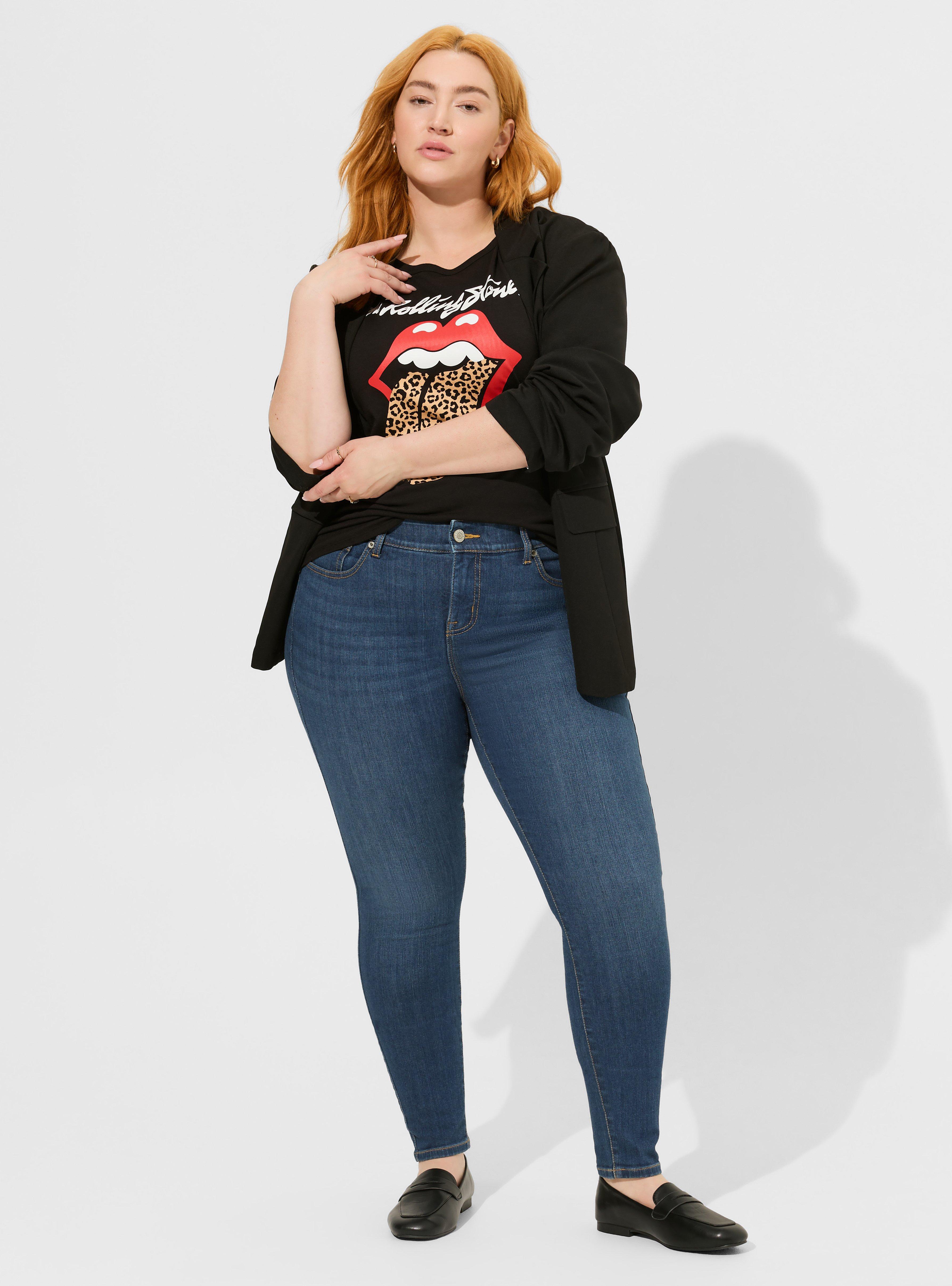 Plus Size - Bombshell Skinny Premium Stretch High-Rise Jean - Torrid