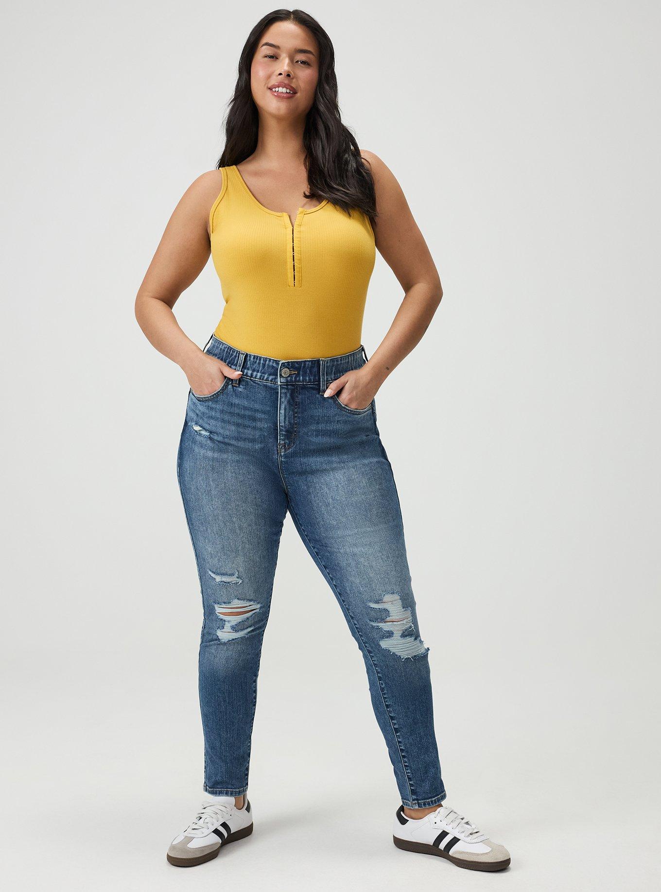 Bombshell High-Rise Skinny Jean, PALMA, hi-res