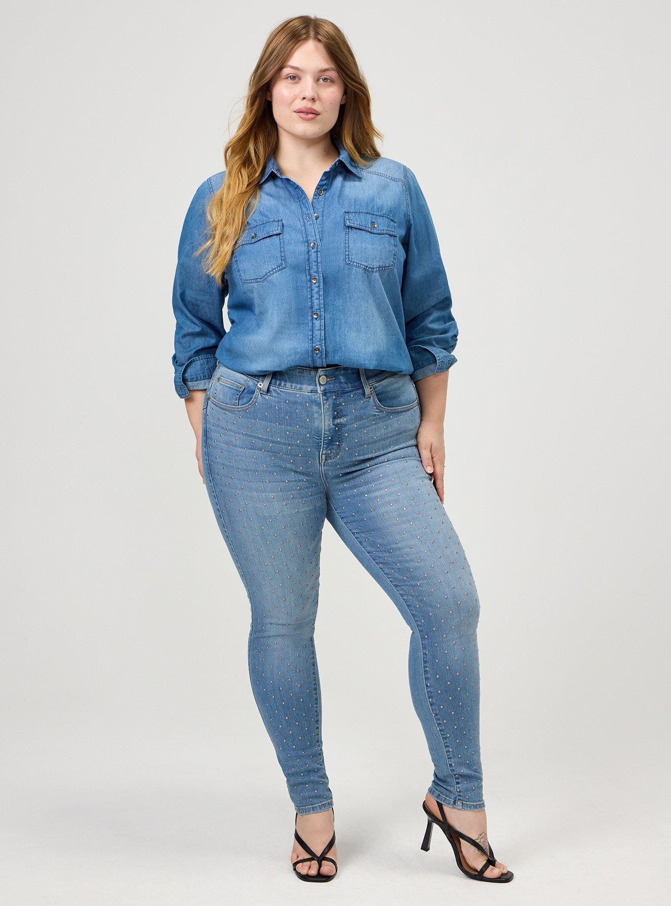 Plus Size Bombshell High-Rise Skinny Jean, LINCOLN PARK, alternate