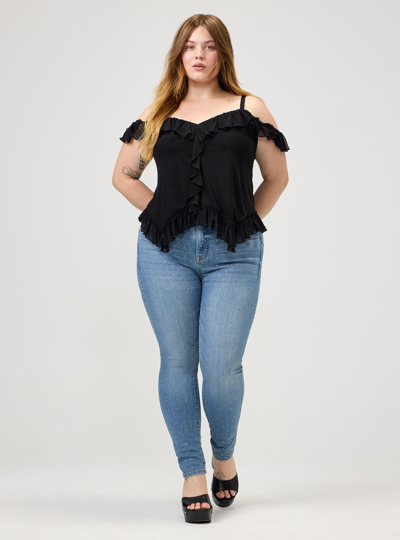 Plus Size Bombshell High-Rise Skinny Jean, LINCOLN PARK, hi-res