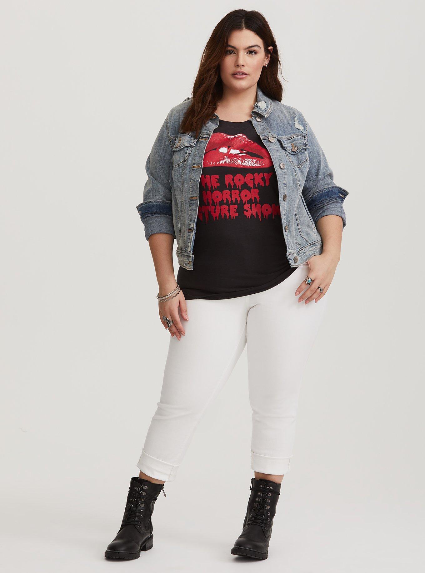Rocky Horror Picture Show Fitted Tee, DEEP BLACK, alternate