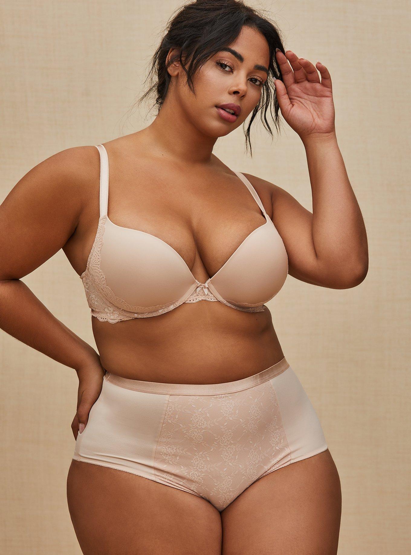 Plus Size - Seamless Ribbed High-Rise Brief Panty - Torrid