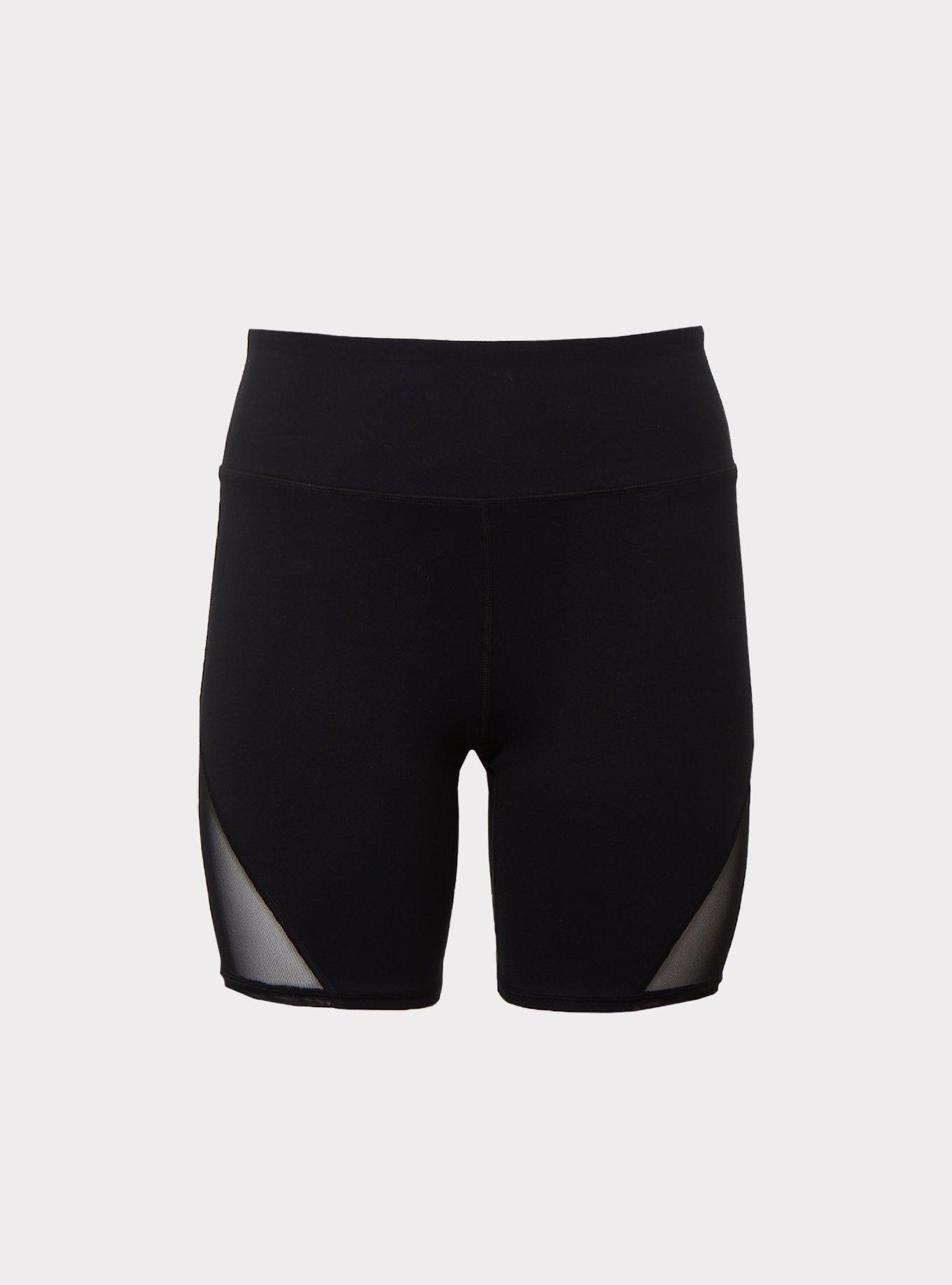 Responsible, Black Bike Short with Mesh Insert - Active Zone