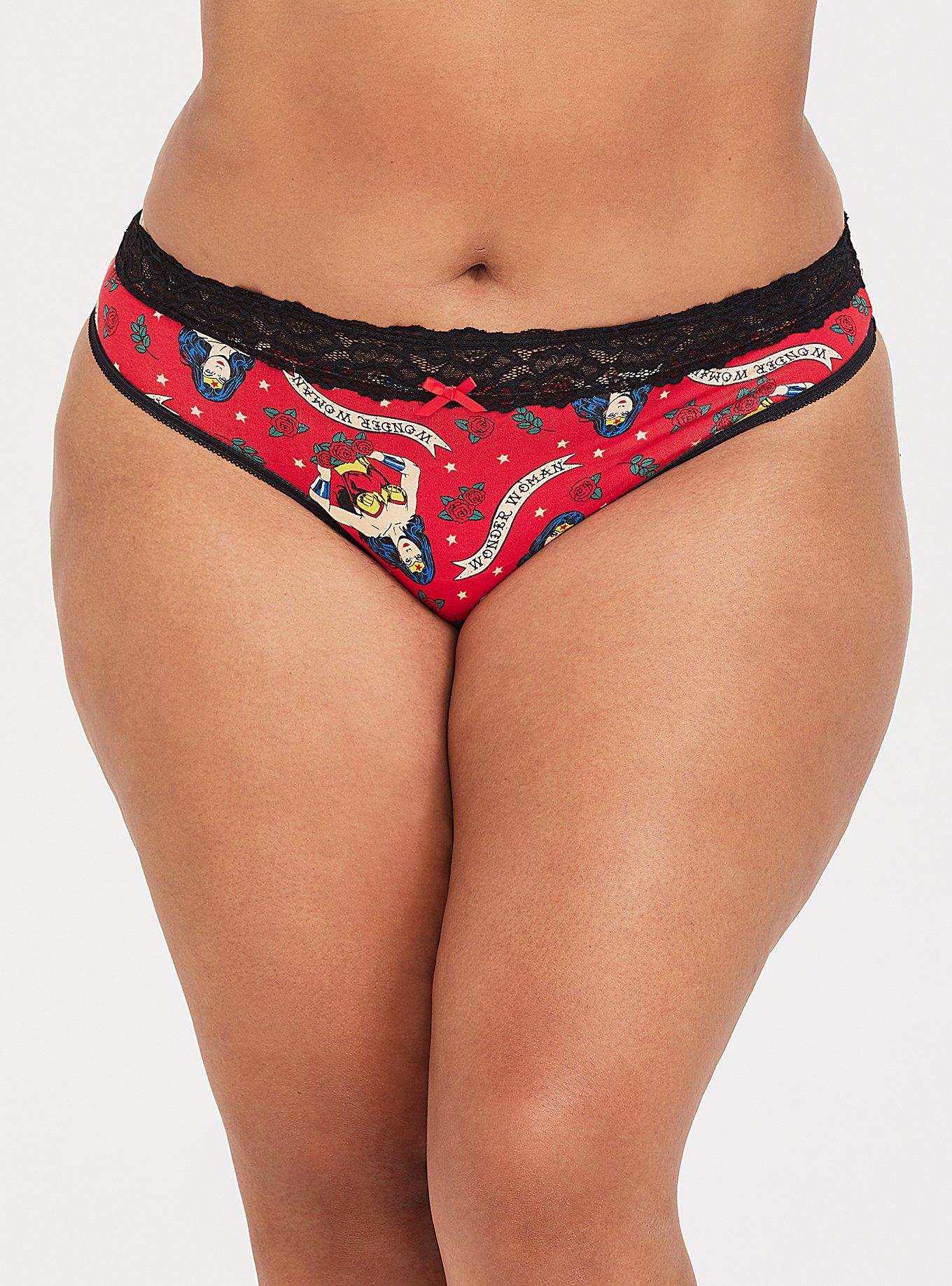 Plus Size - Wonder Woman Cotton Hipster Panty - Torrid