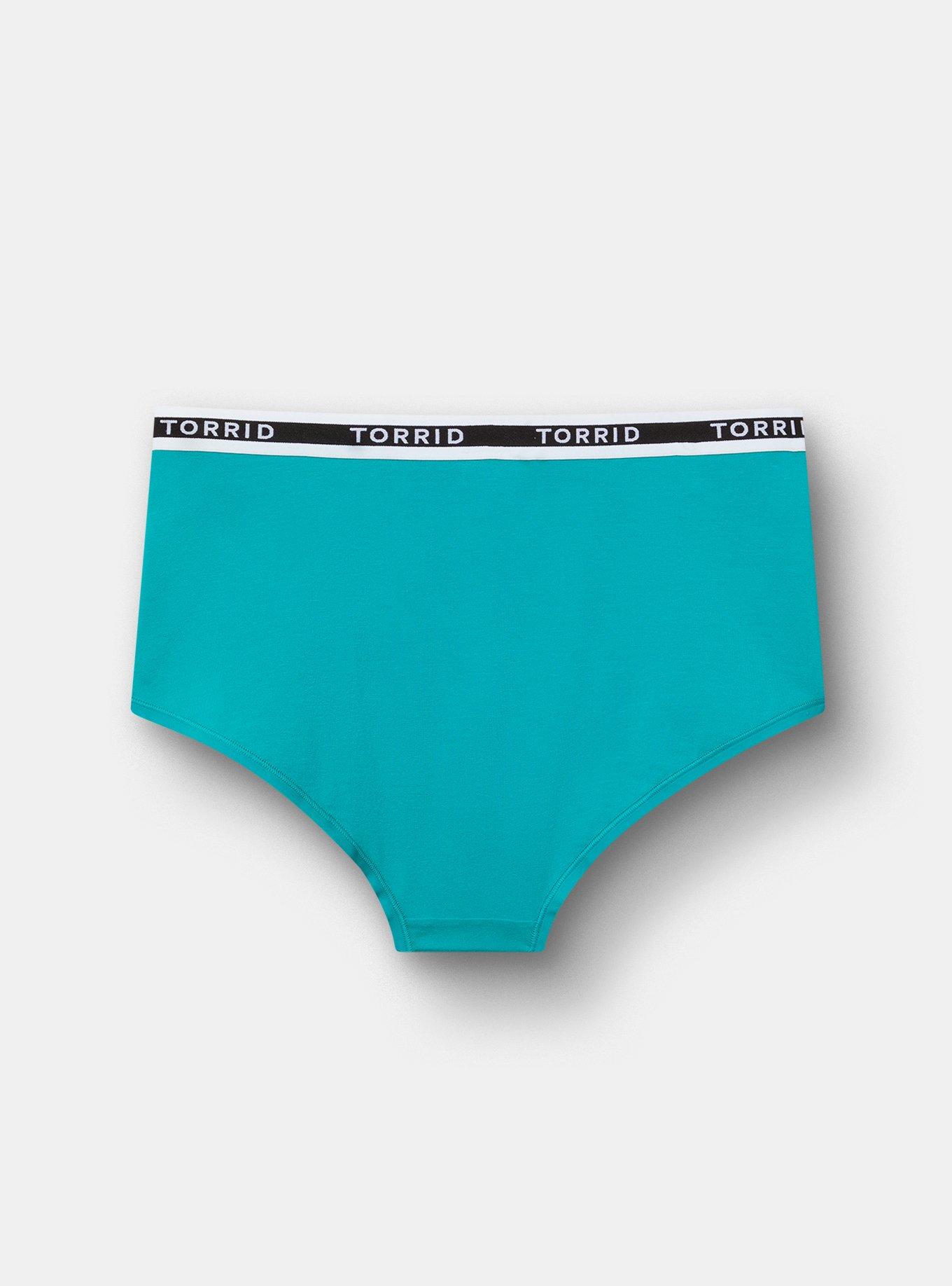 Cotton Mid-Rise Brief Logo Panty