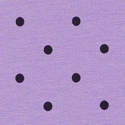 Cotton Mid-Rise Brief Logo Panty, MIRANDA DOT ENGLISH LAVENDER, swatch