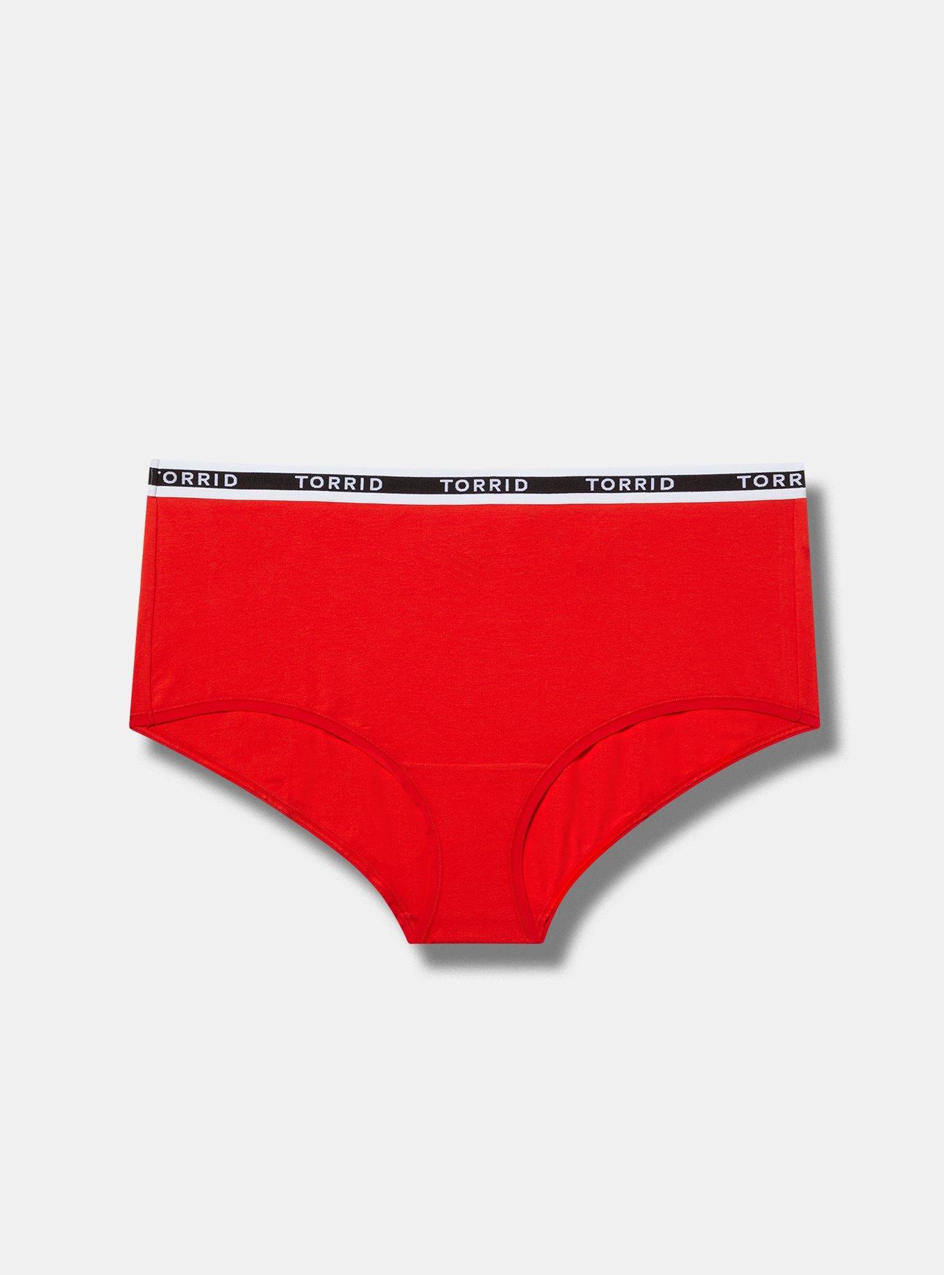 Cotton Mid-Rise Brief Logo Panty
