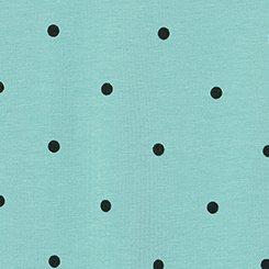 Cotton Mid-Rise Brief Logo Panty, SYDNEY DOTS GREEN, swatch