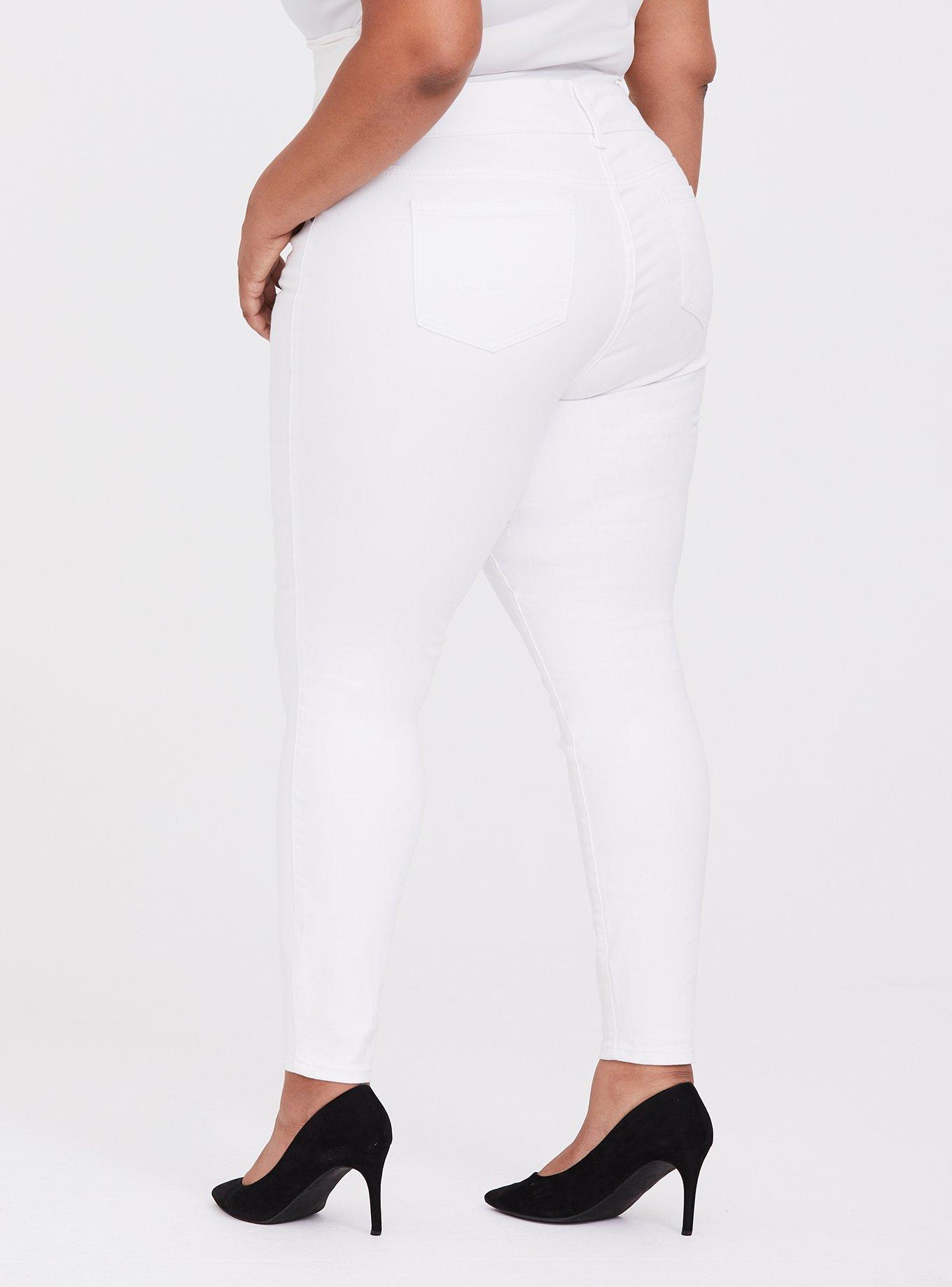 Plus Size - Torrid Premium Ultimate Stretch Jeggings - Medium Wash with  Fading - Torrid