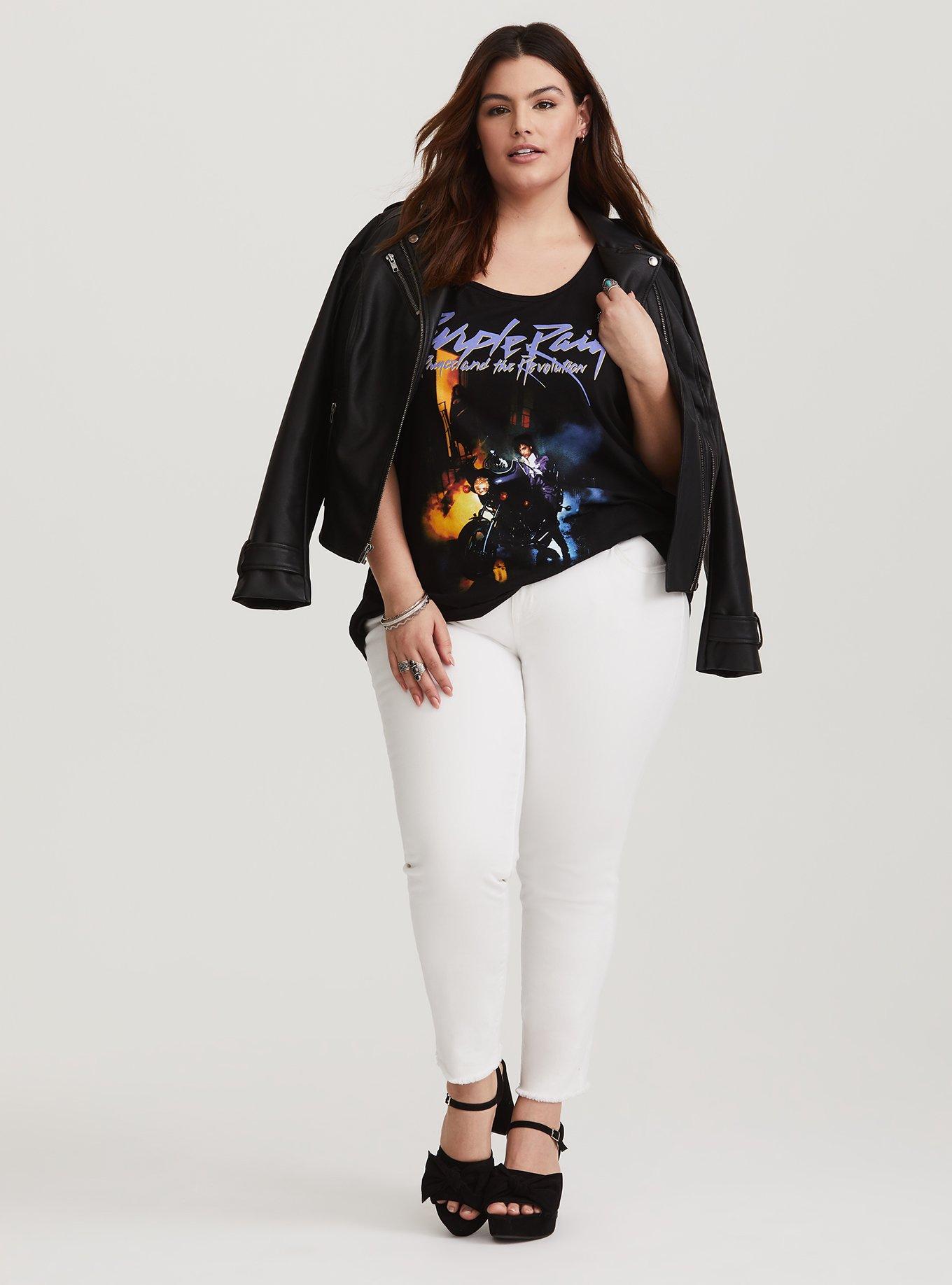 Prince 'Purple Rain' Scoop Neck Tank, DEEP BLACK, alternate