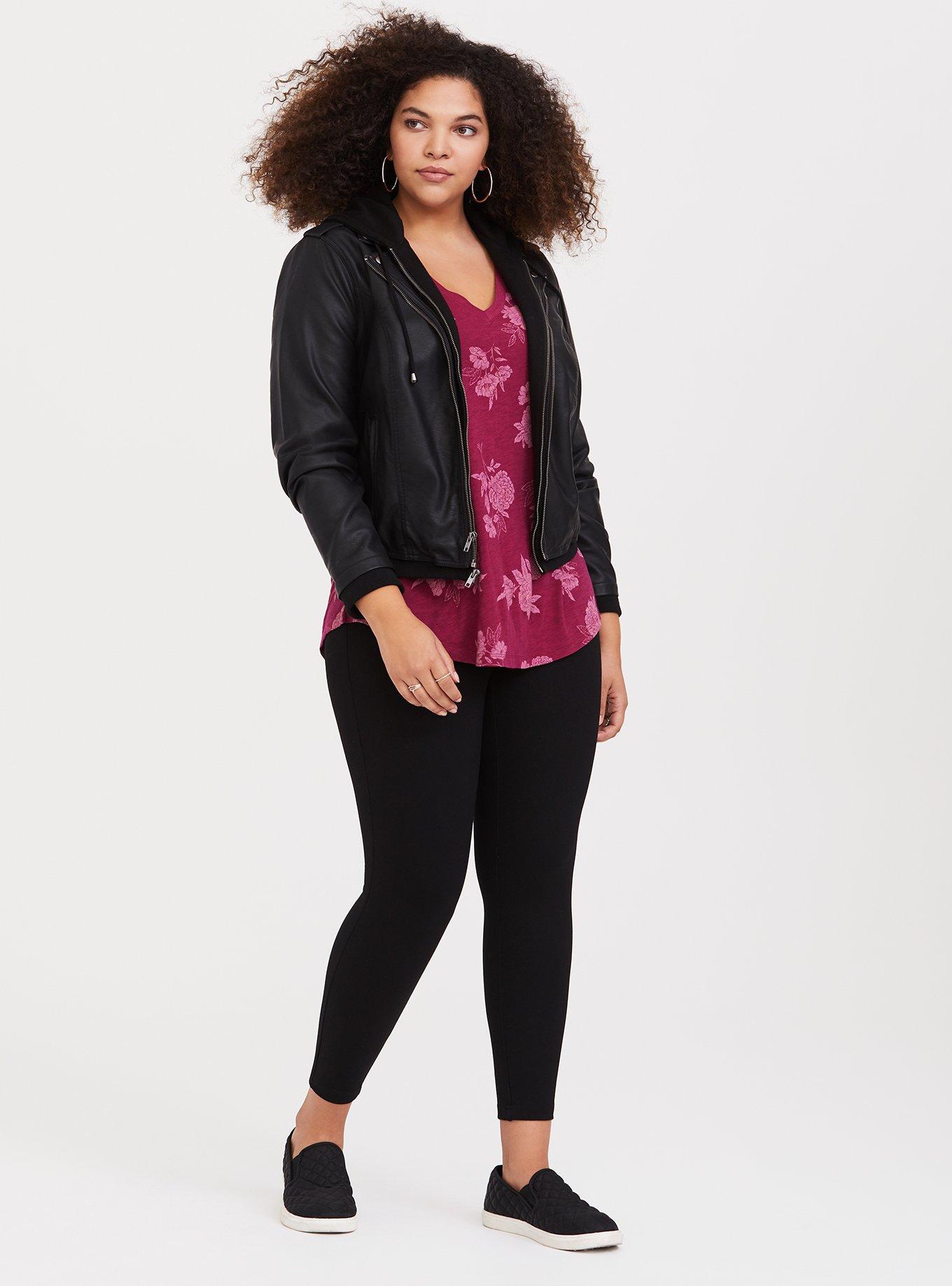 Pocket Heritage Slub V-Neck Tee, STAMPED BUNCH FLORAL, alternate