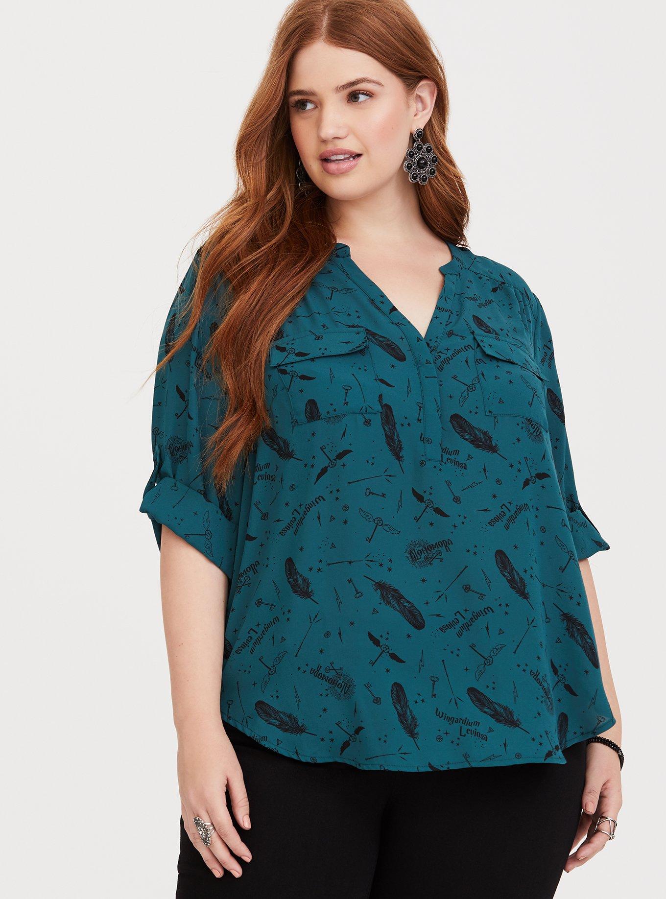 Plus Size - Harry Potter Harper Georgette Blouse - Torrid