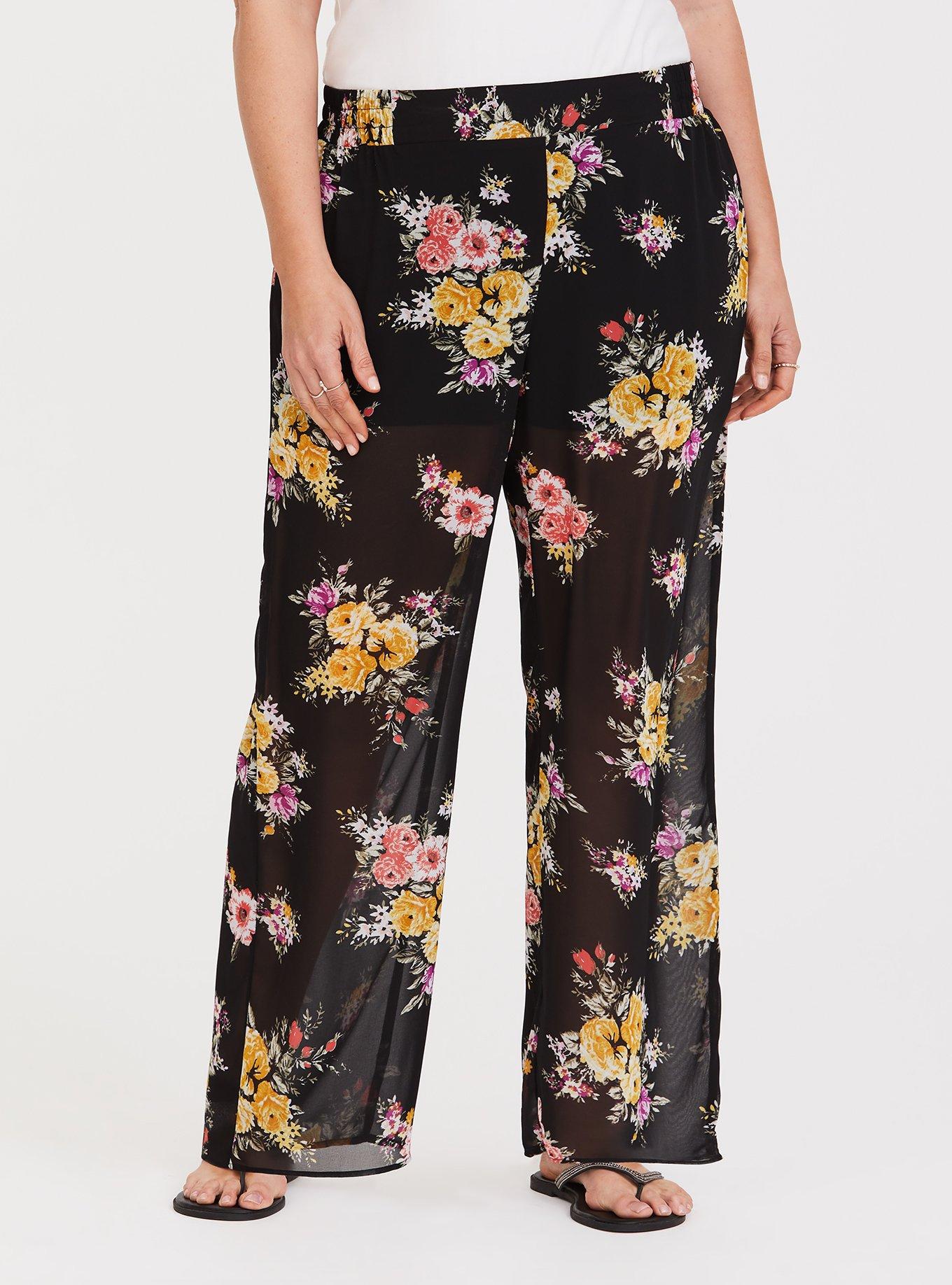 Plus Size Chiffon Pant main image 0