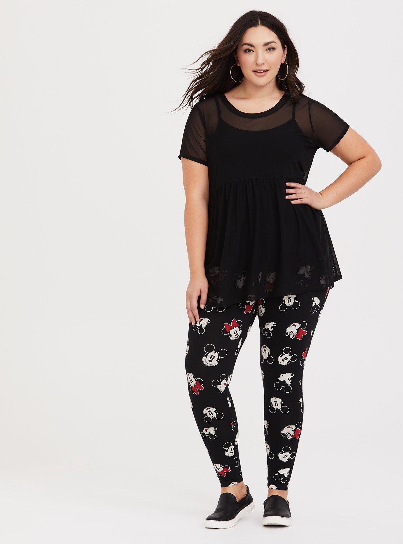 Plus Size Disney Mickey Mouse Legging Torrid