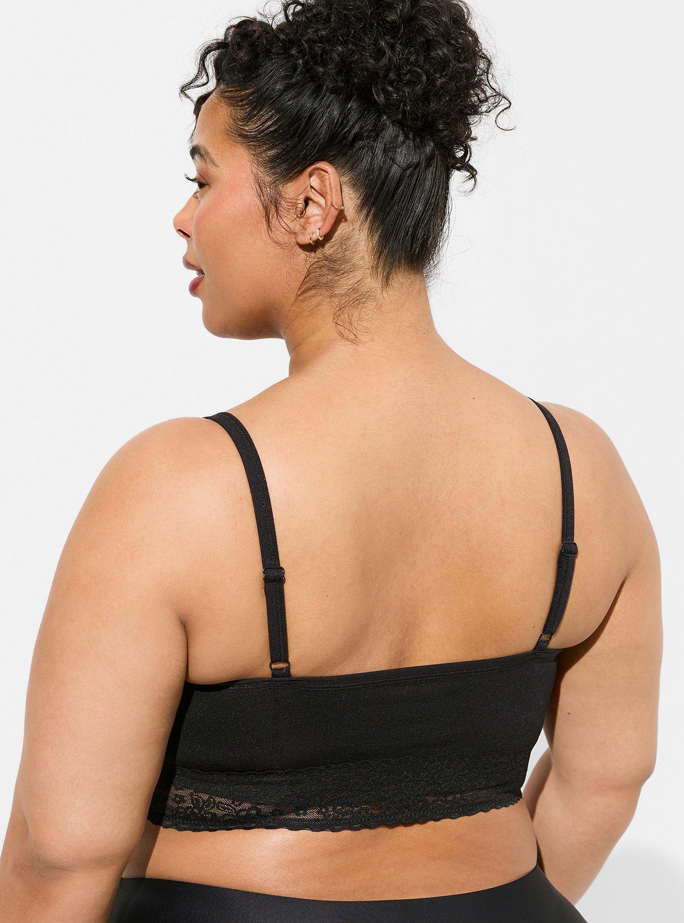 Plus Size - Bralite Unlined 4-Way Stretch Lace Bralette - Torrid