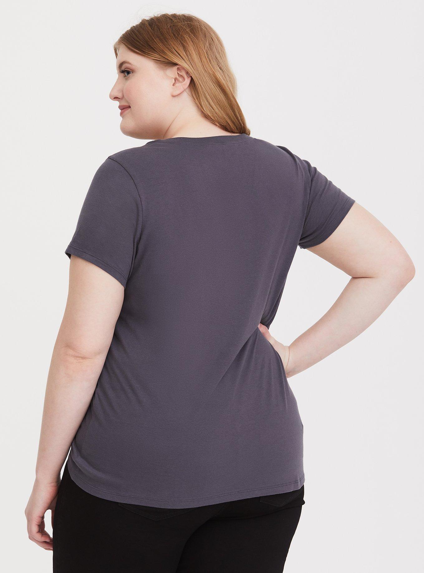 Plus Size Disney Alice in Wonderland Fitted Tee, NINE IRON, alternate