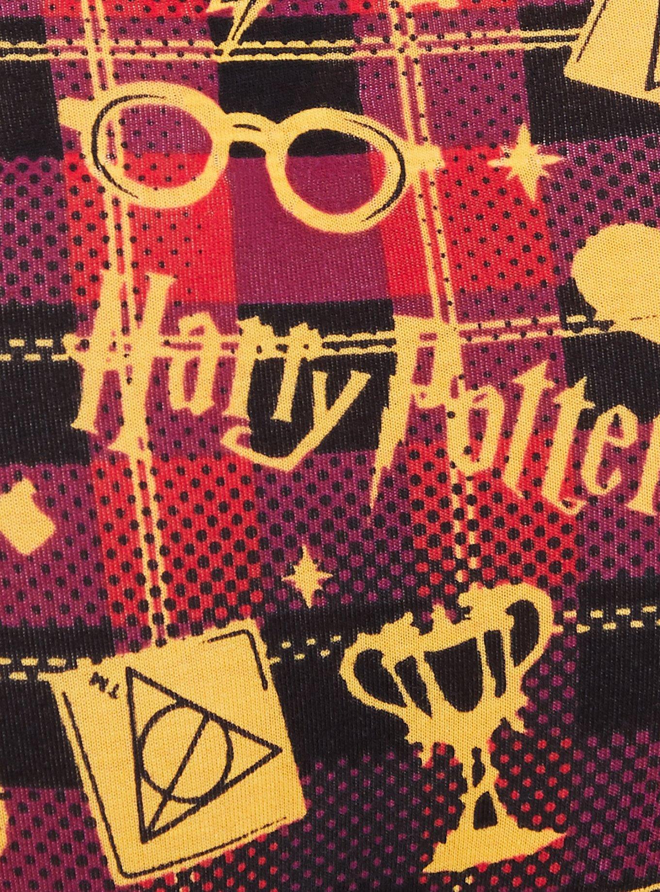 Harry Potter Plaid Cotton Boyshort Panty, MULTI, alternate