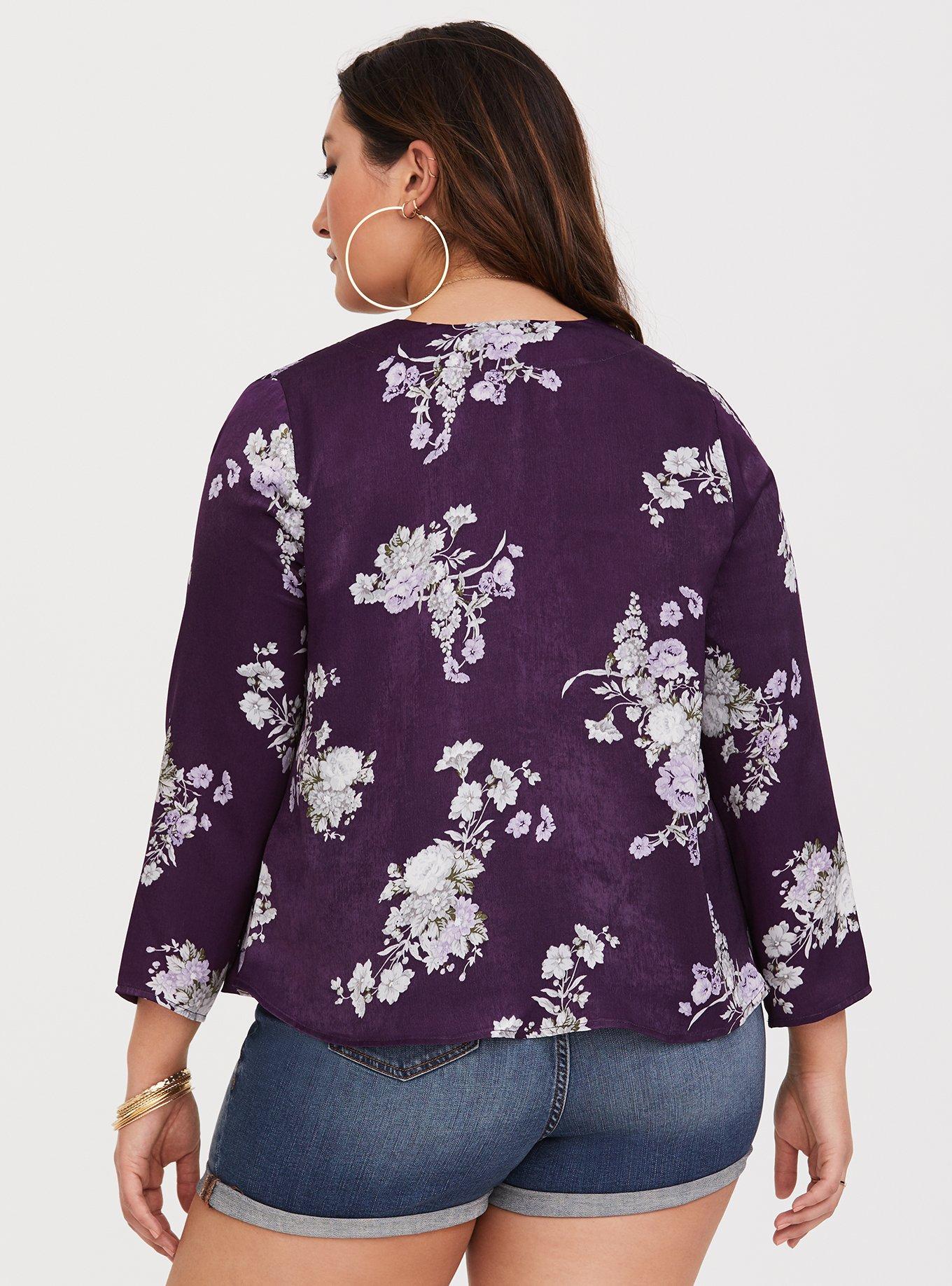 Satin Kimono, DAINTY BOUQUETS, alternate