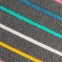 Riley Ruched Sneaker (WW), MULTI COLOR STRIPE, swatch