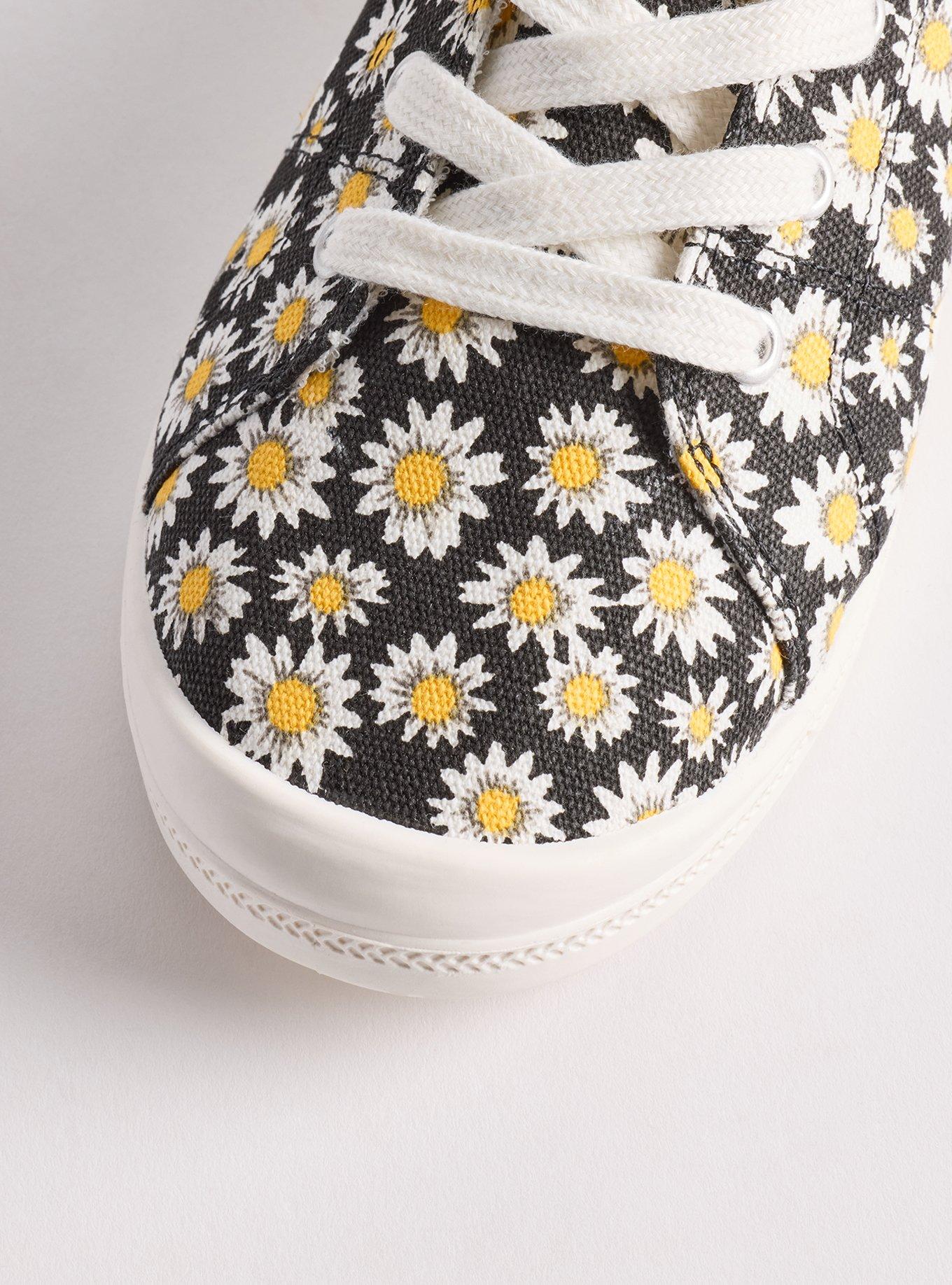 Riley Ruched Sneaker (WW), DAISY, alternate