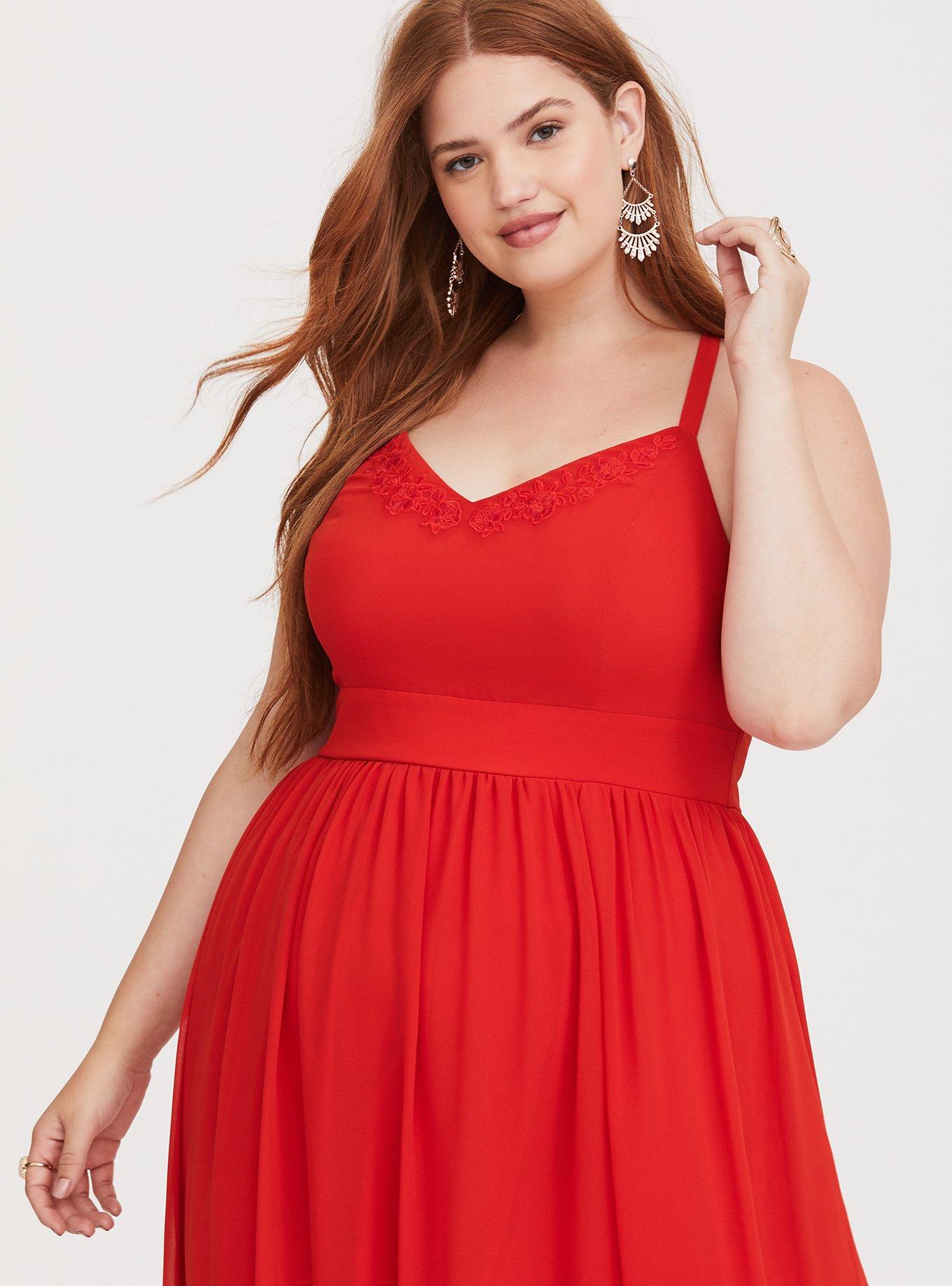 NWT Torrid Plus Size 2 2X 18/20 SMOCKED TIERED MIDI DRESS TEXTURED RAYON  ORANGE