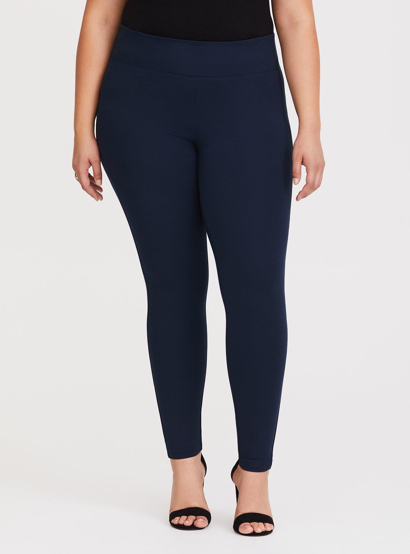 Slim Fix Pixie Pant - Blue Ponte, VIVID BLUE, alternate