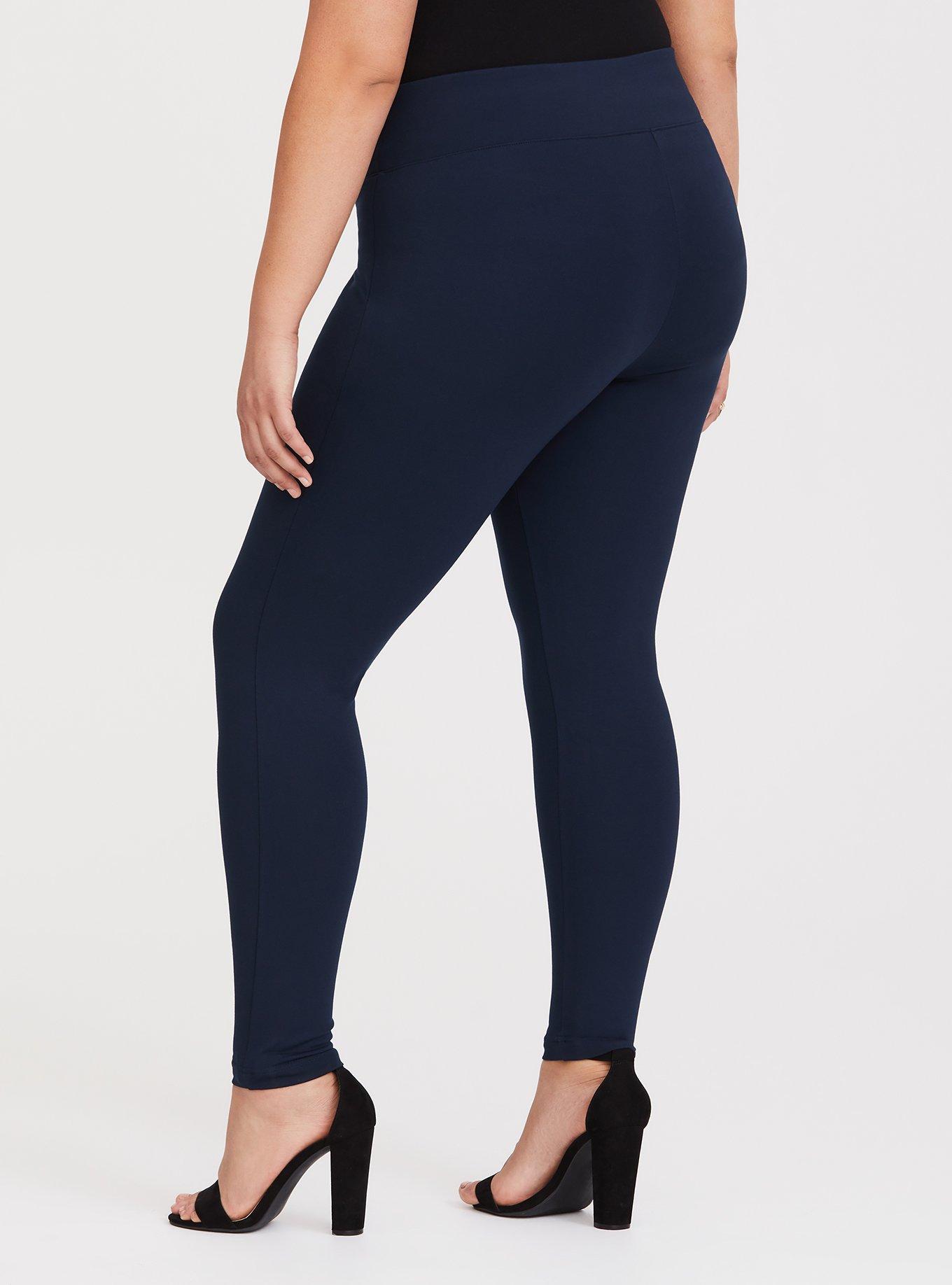 Slim Fix Pixie Pant - Blue Ponte, VIVID BLUE, alternate