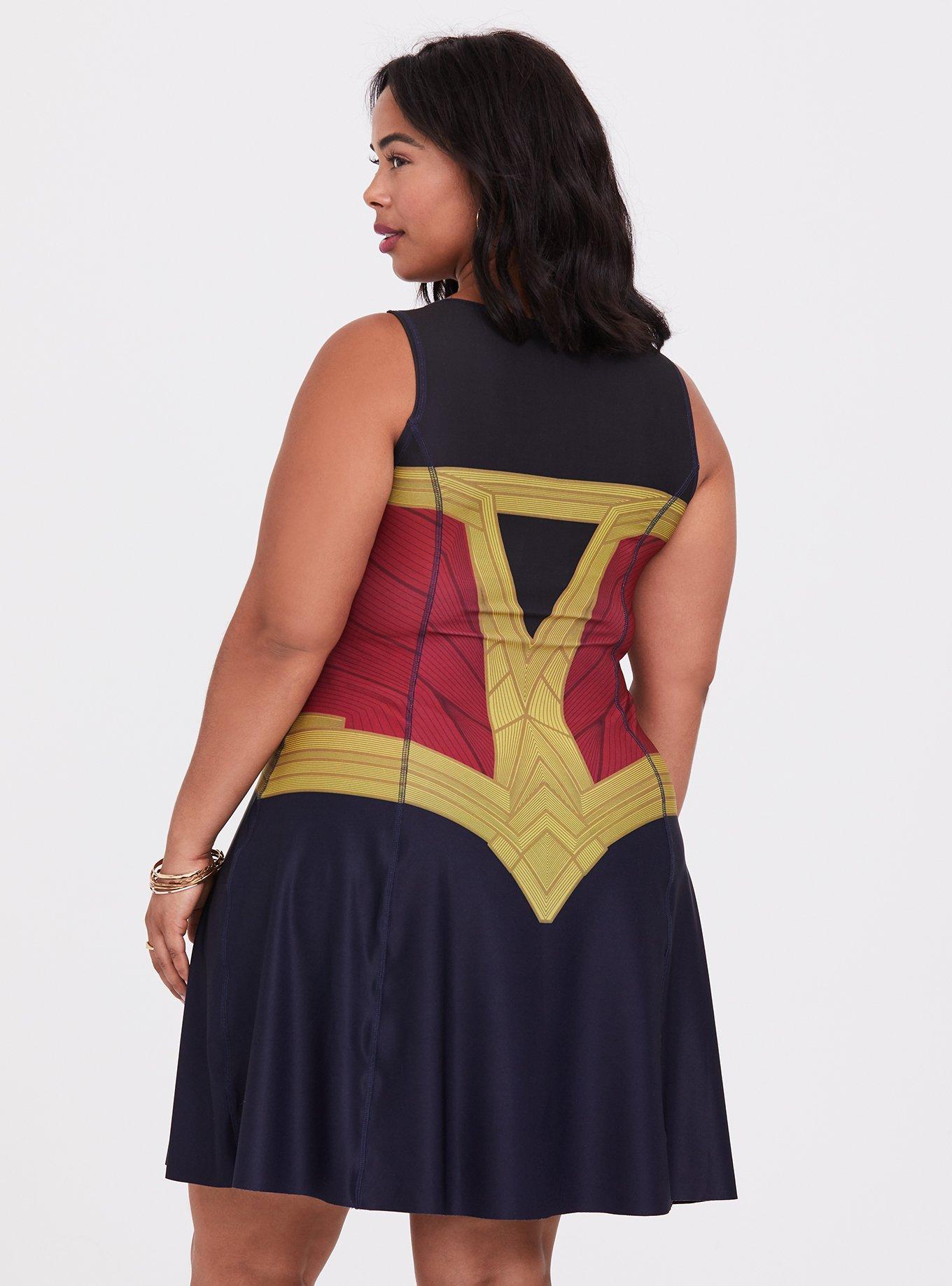 Torrid wonder woman store dress