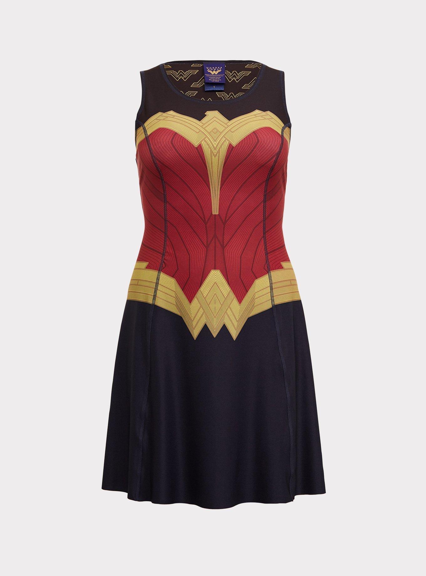 Torrid wonder woman dress sale