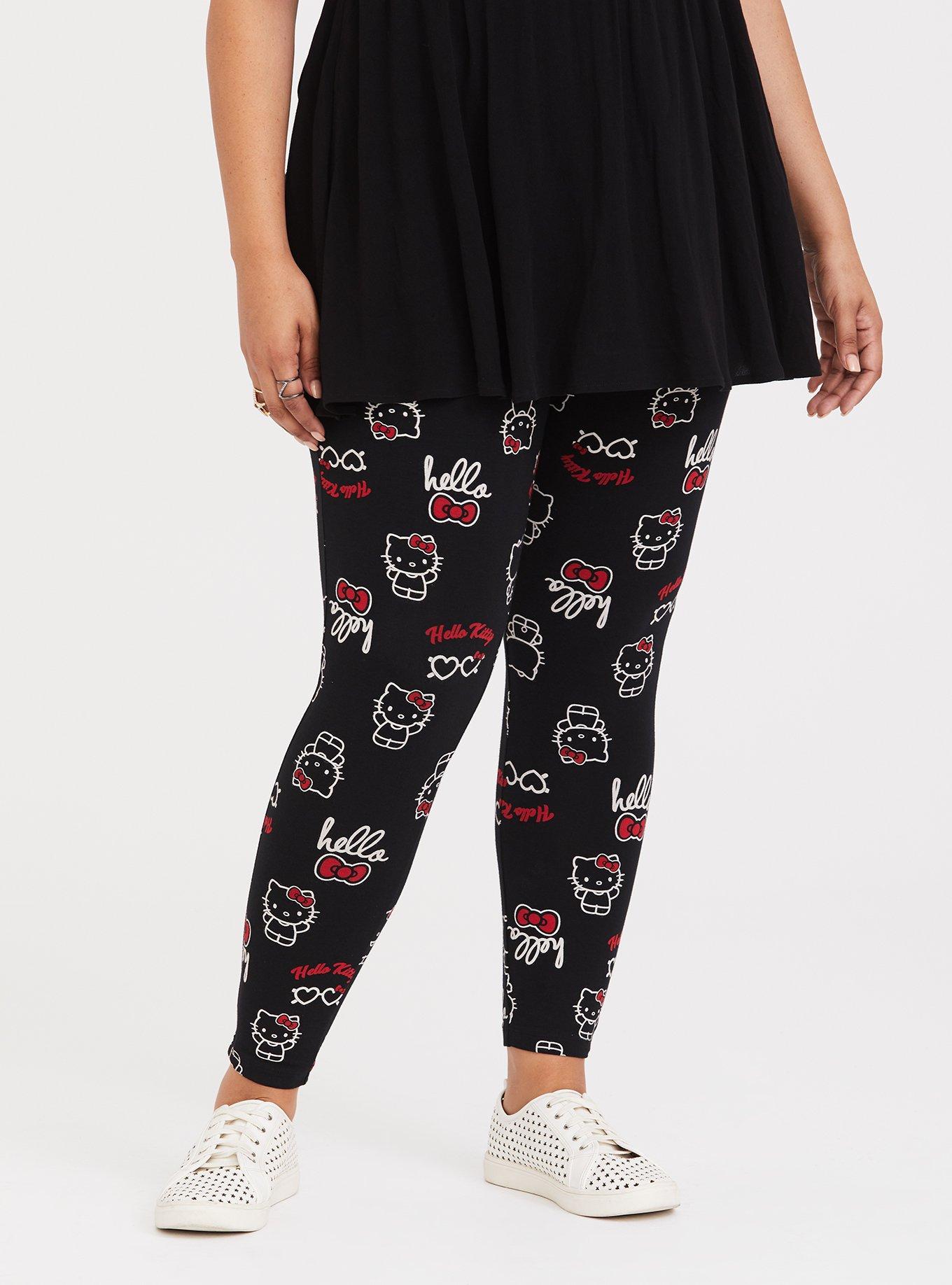 Plus Size - Hello Kitty Black Legging - Torrid