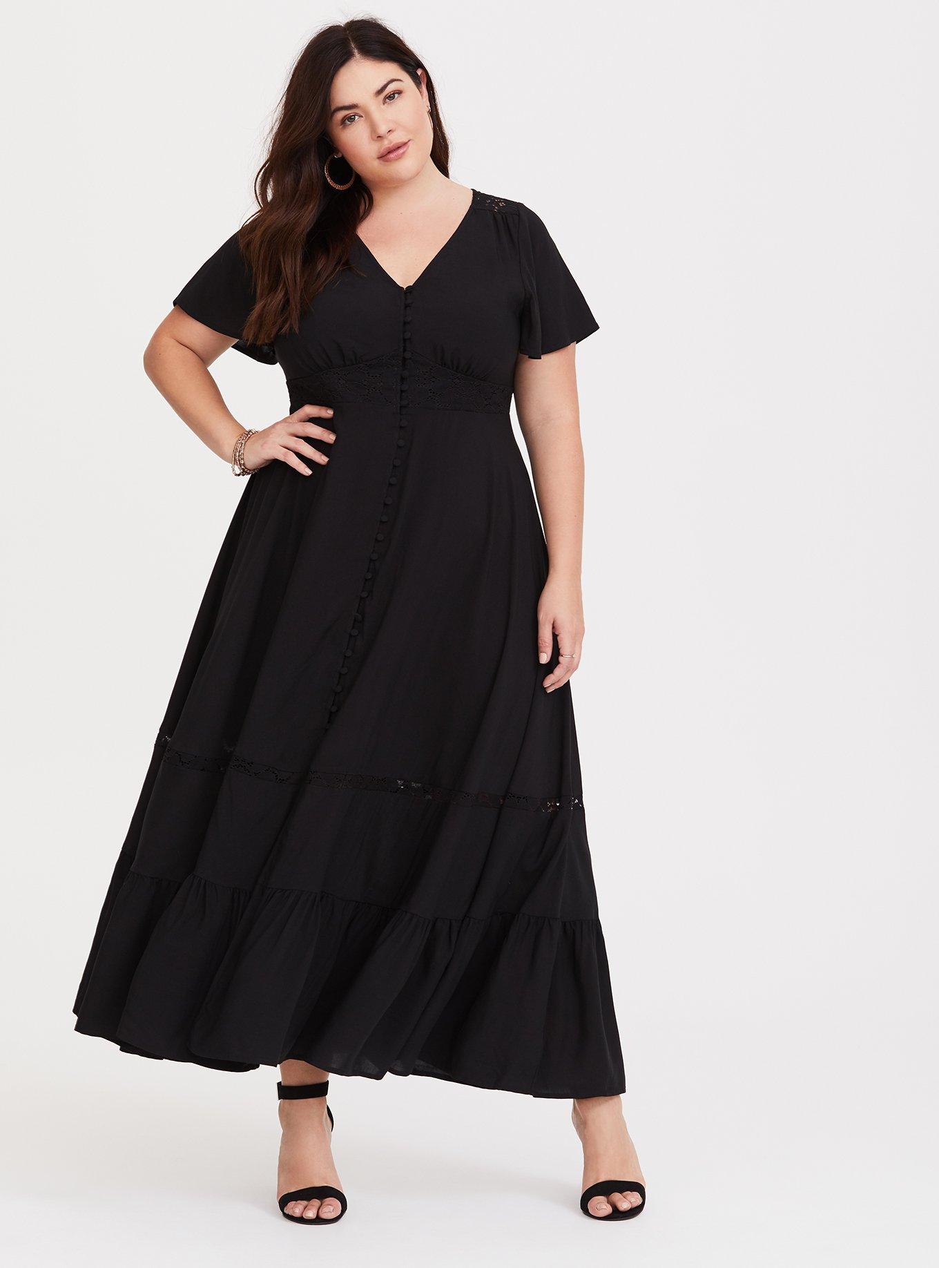 Torrid store black dress