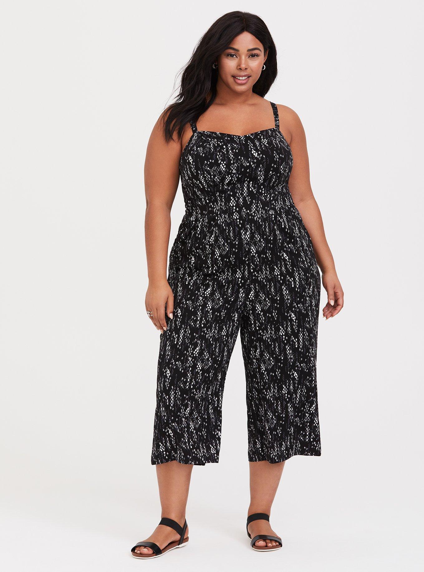 Culotte Jumpsuit Black