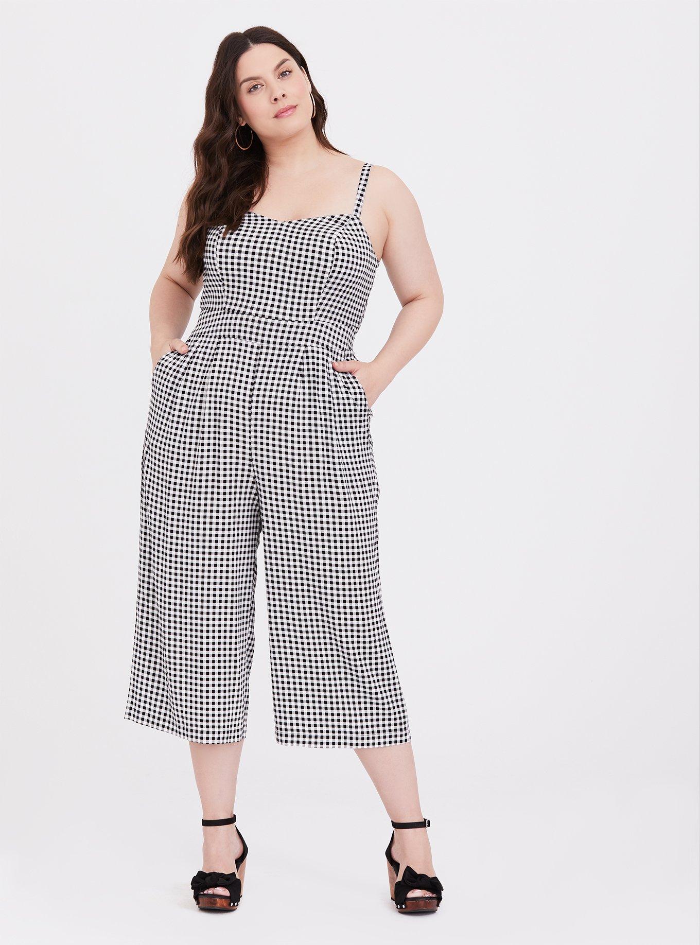 Torrid store white jumpsuit