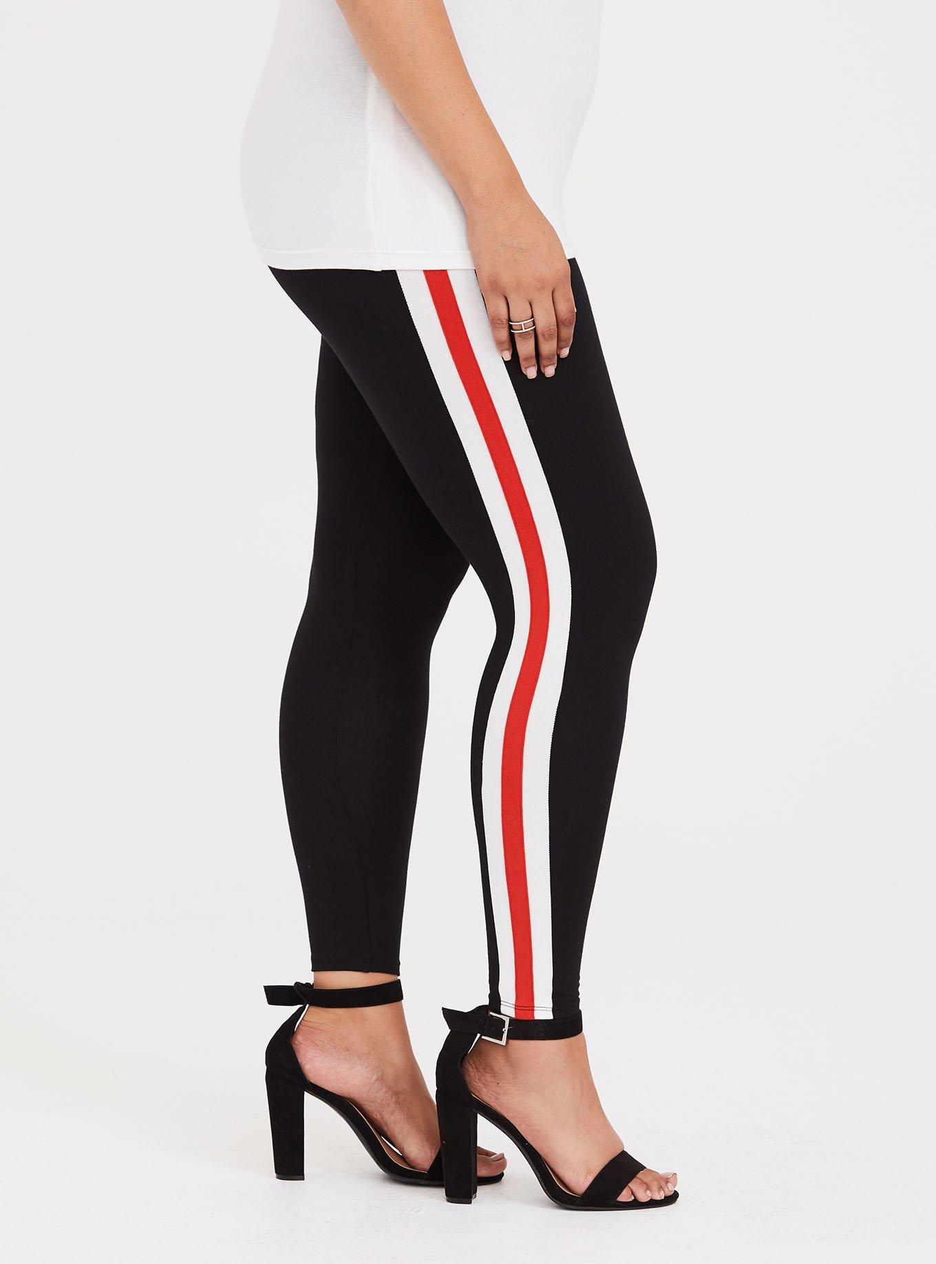 Plus Size - Side Stripe Legging - Torrid