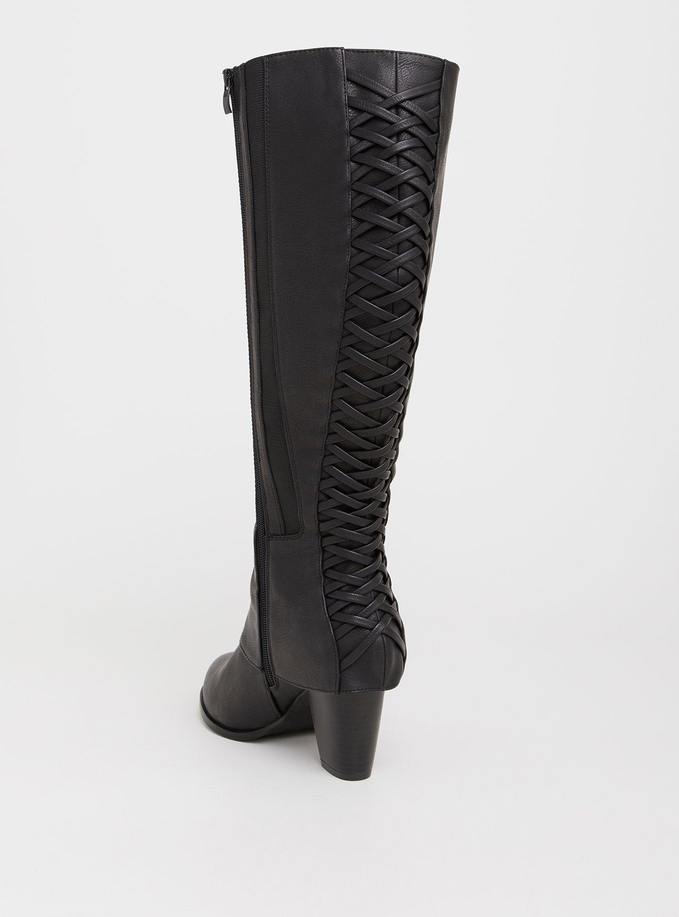 Lattice Knee Boot (WW), , hi-res