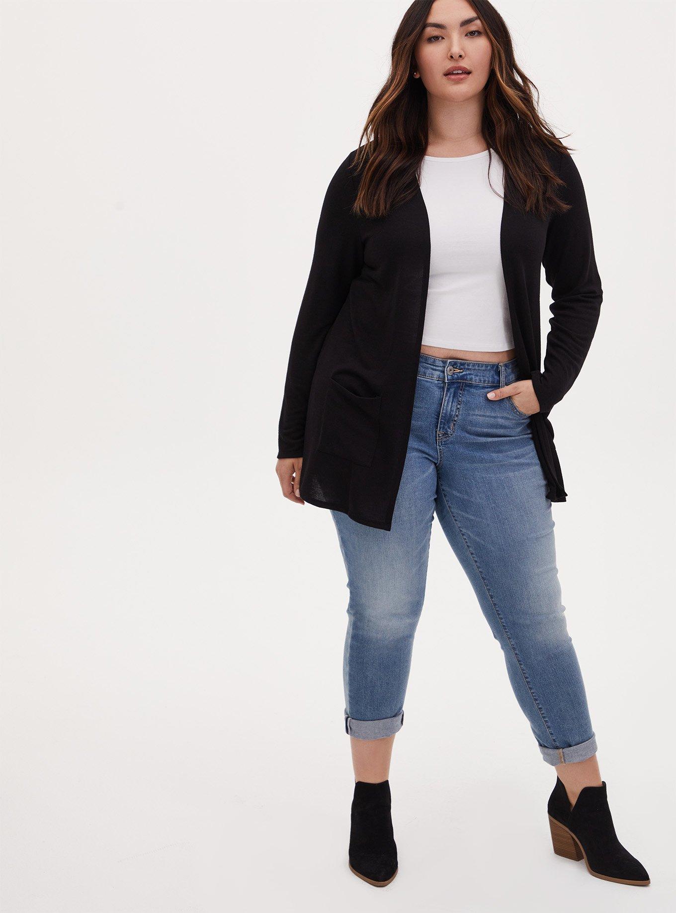 Torrid shop black cardigan