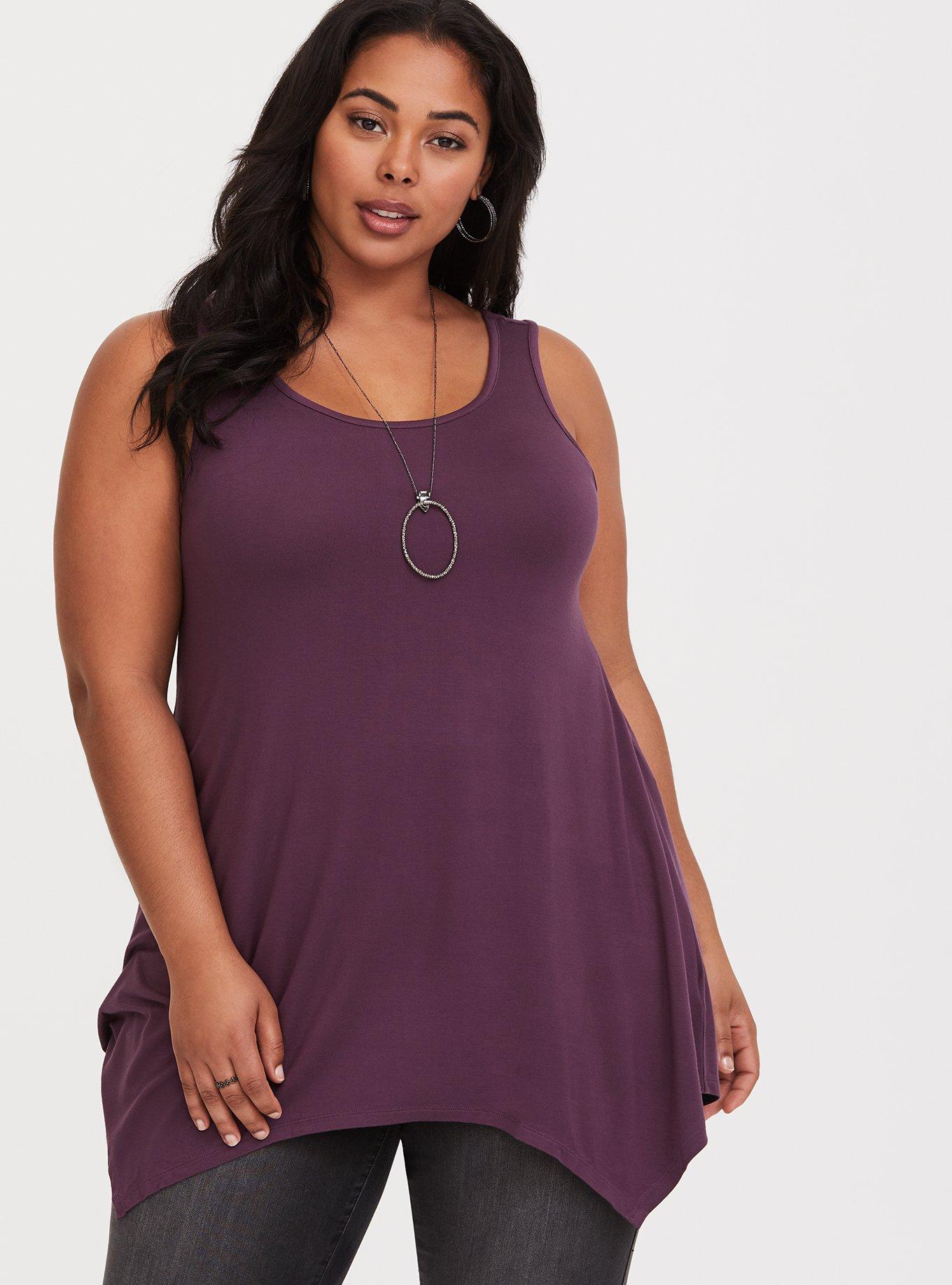 Plus Size Tunic Tank