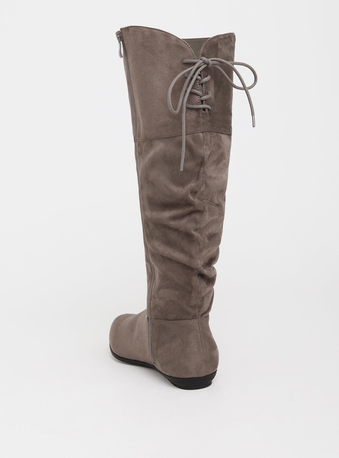 Torrid grey outlet boots