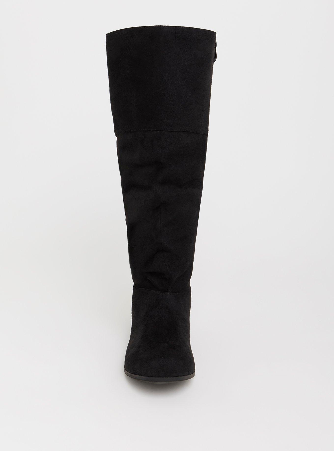Slouch Knee Boot (WW), BLACK, alternate