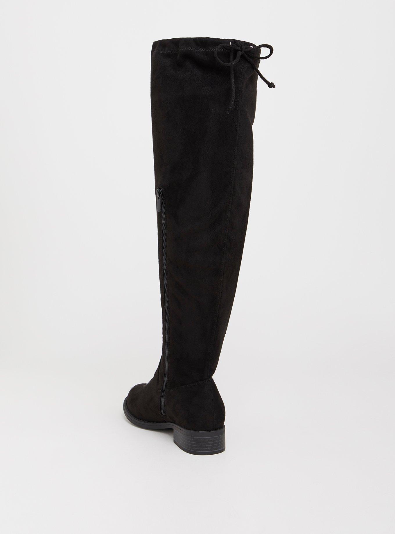 Stretch Over The Knee Boot (WW), BLACK, alternate