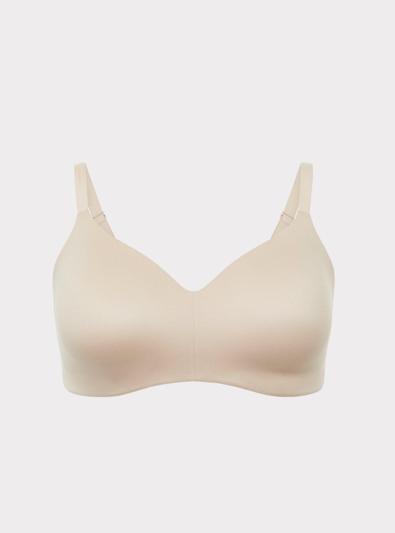 Wire-Free Lightly Lined Smooth Bra, ROSE DUST, hi-res